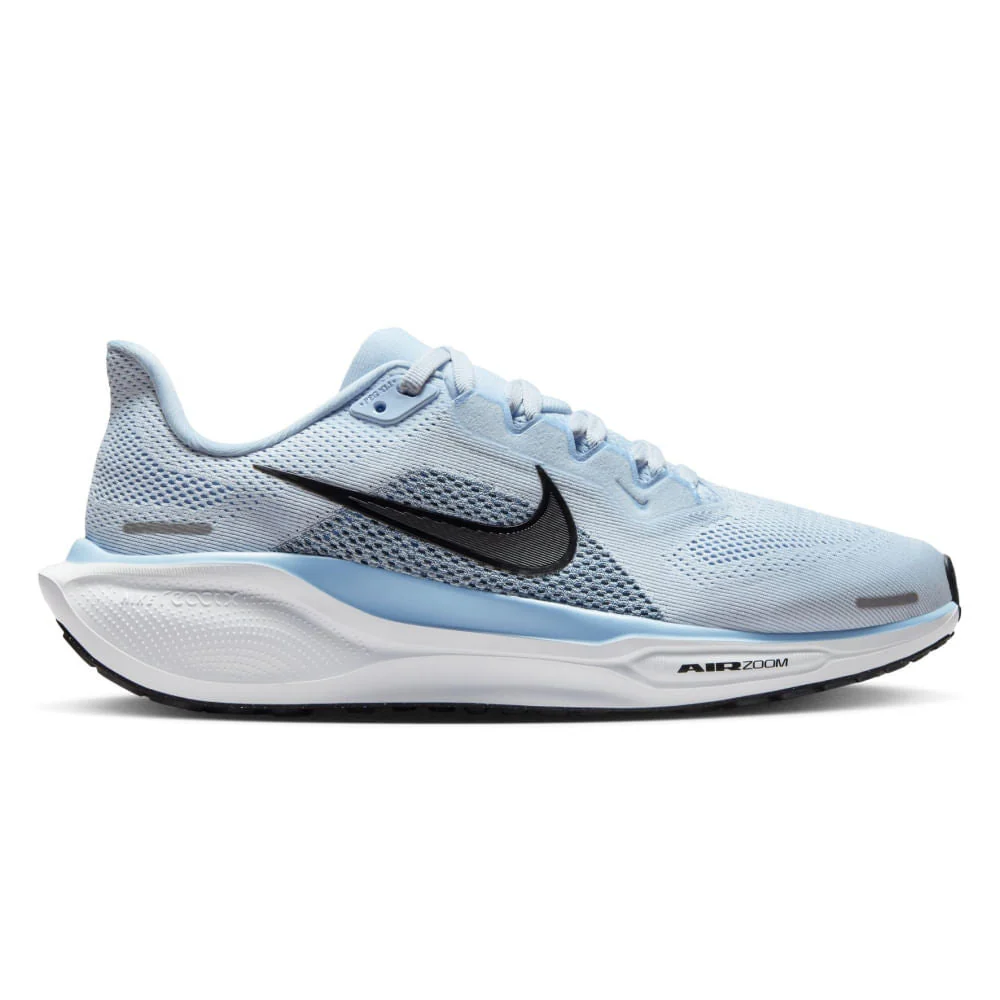 Women's Nike Pegasus 41, Blue Tint/Black-Psychic Blue, 8.5 D Wide