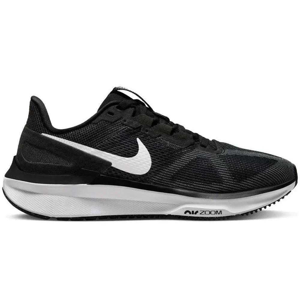 Women's Nike Structure 25, Black/White/Dk Smoke Grey, 6.5 B Medium