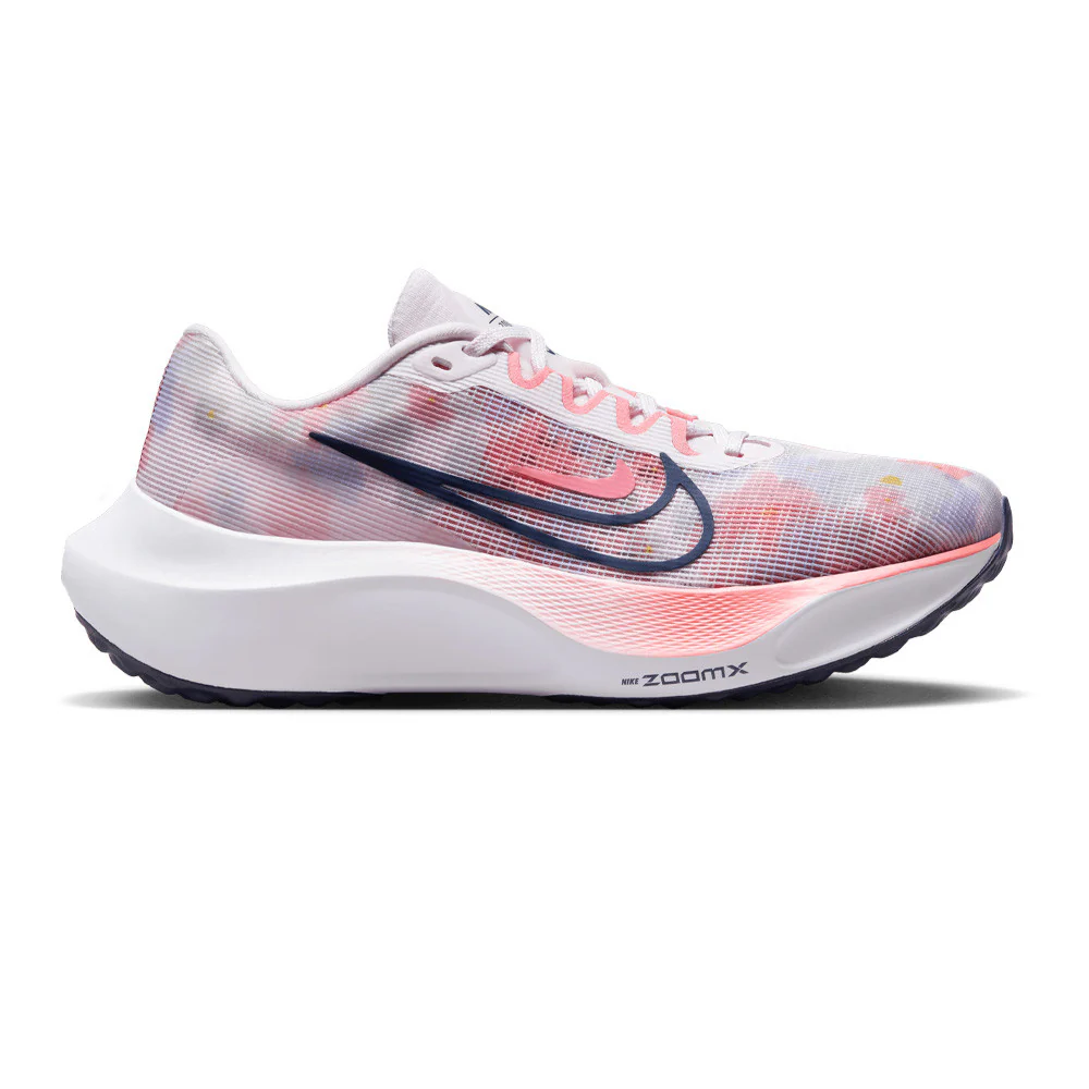 Women's Nike Zoom Fly 5 PRM, Pearl Pink/Midnight Navy, 7 B Medium