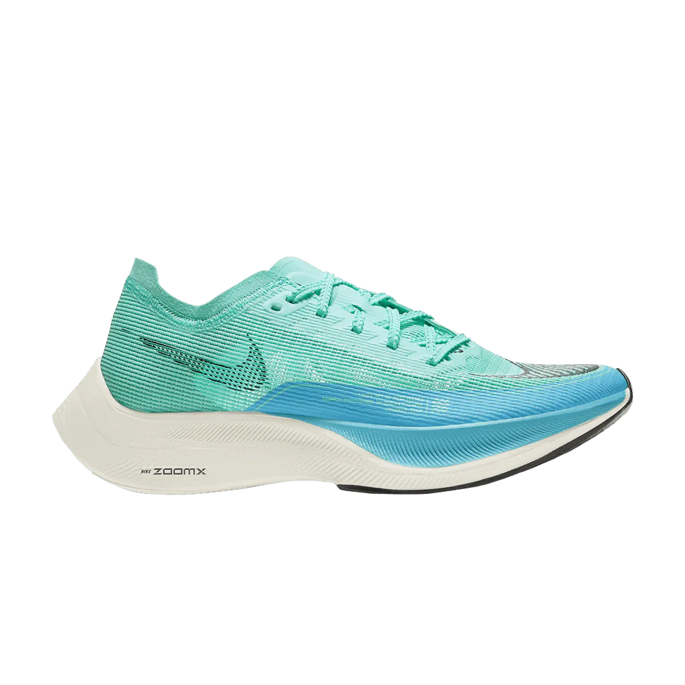 Women's Nike ZoomX Vaporfly Next% 2, Aurora Green/Black, 8 B Medium
