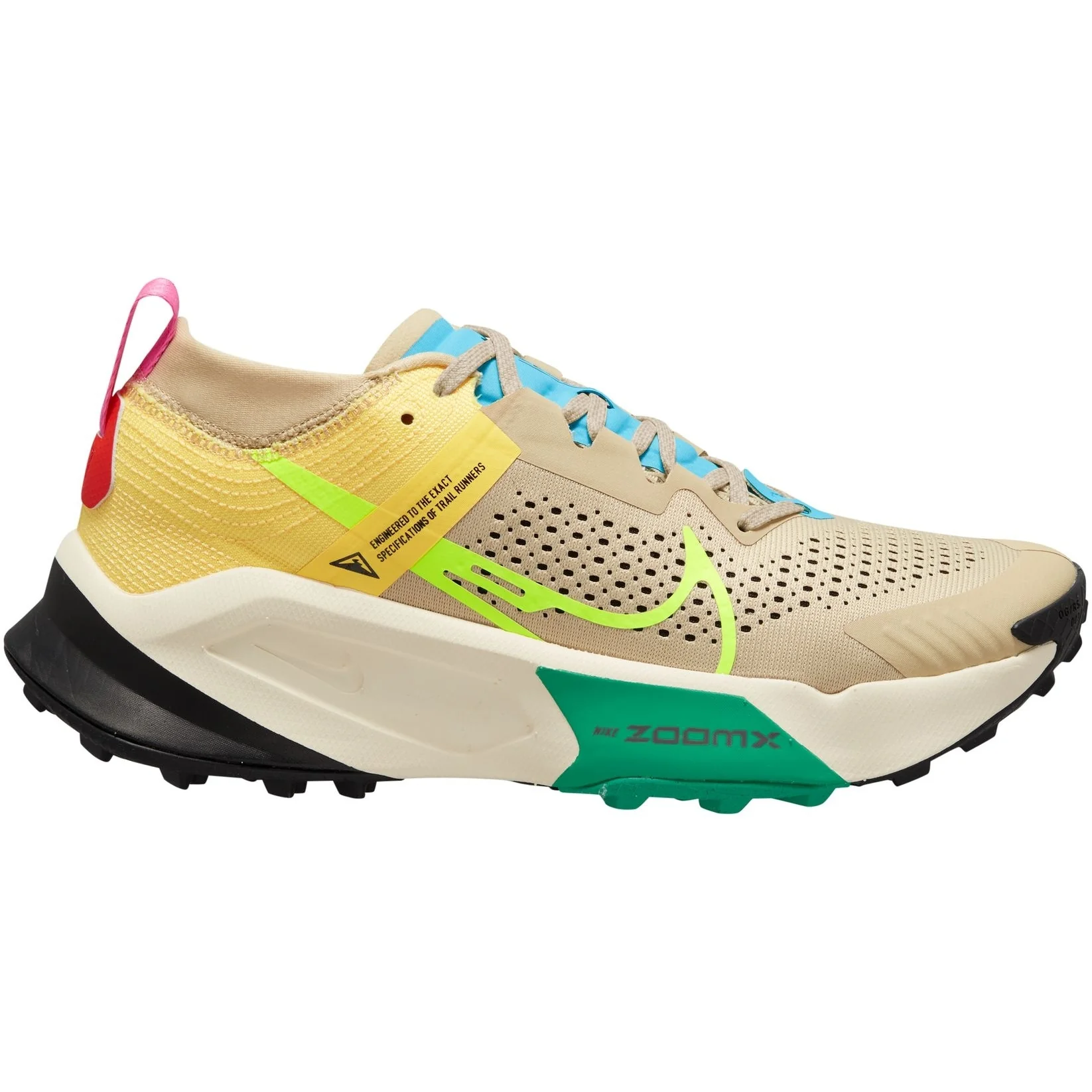 Women's Nike ZoomX Zegama Trail, Team Gold/Volt-Citron Pulse, 9.5 B Medium