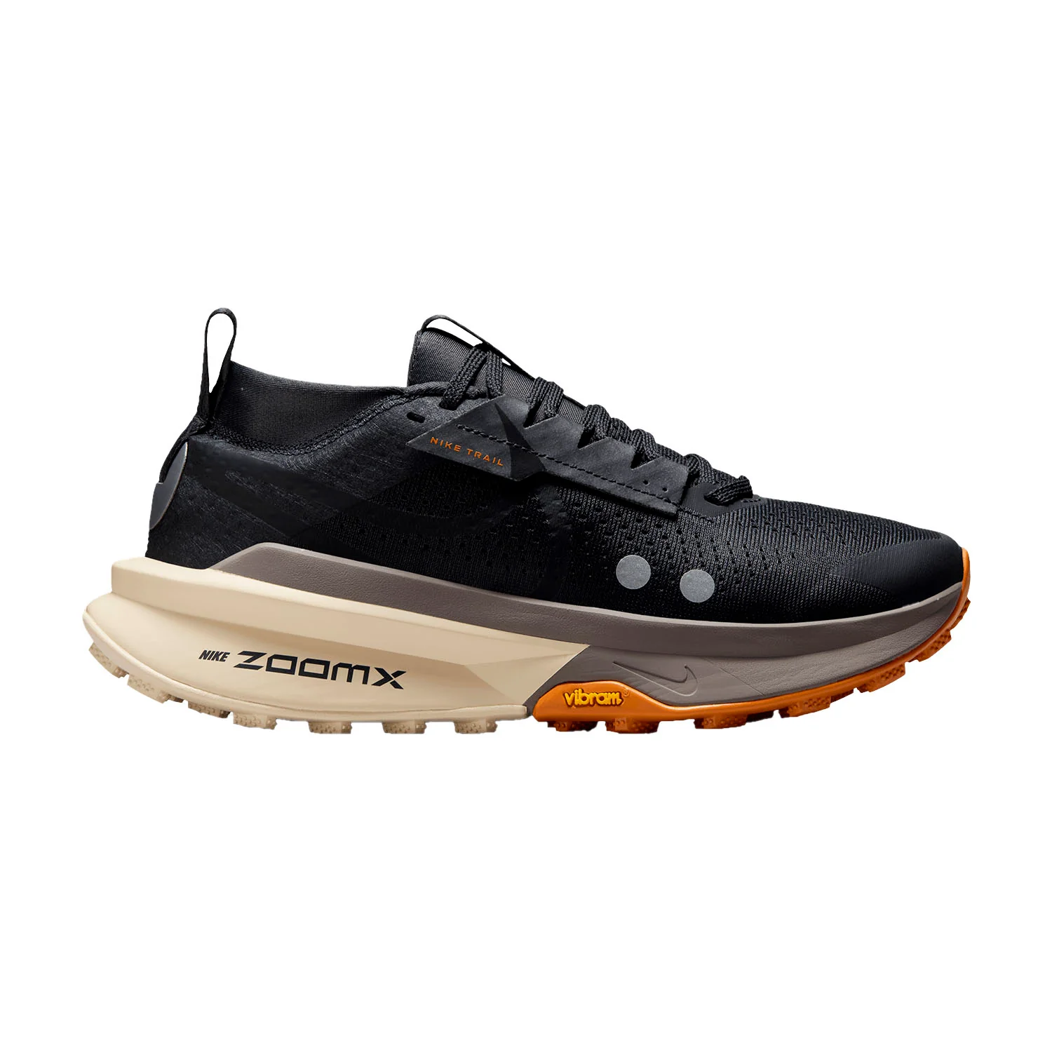 Women's Nike ZoomX Zegama Trail 2, Off Noir/Black-Monarch, 6.5 B Medium