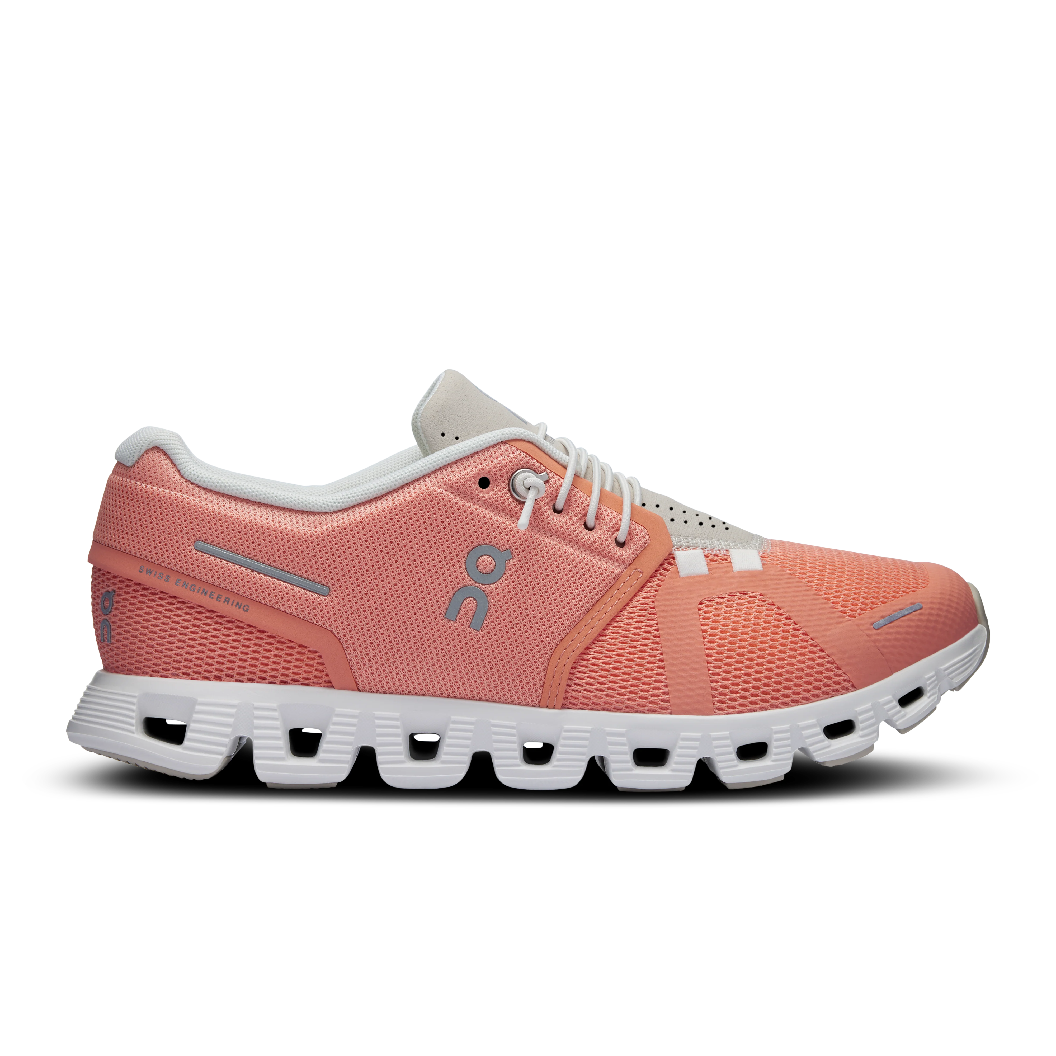 Women's On Cloud 5, Flamingo/Pearl, 5.5 B Medium