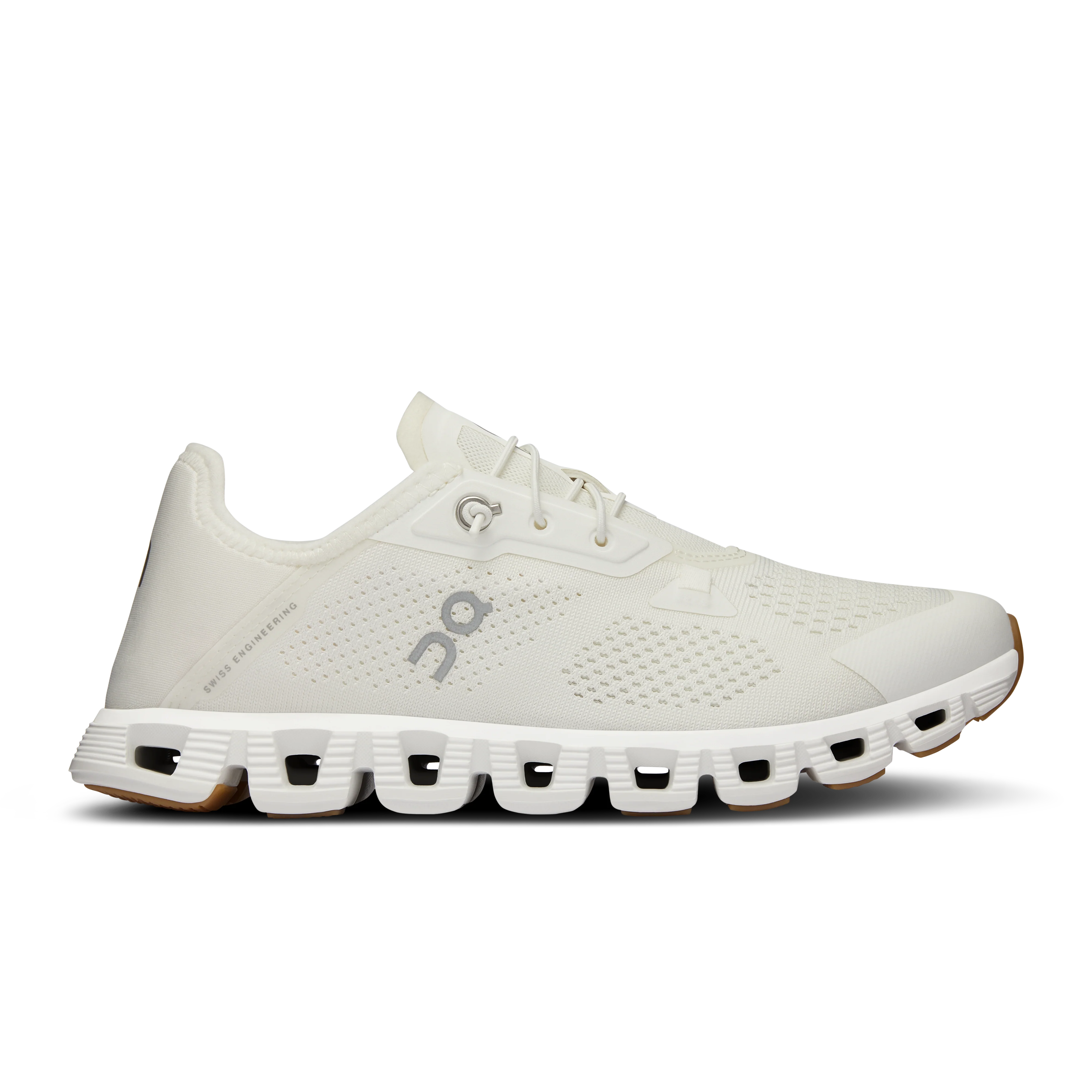 Women's On Cloud 5 Coast, All White, 8.5 B Medium