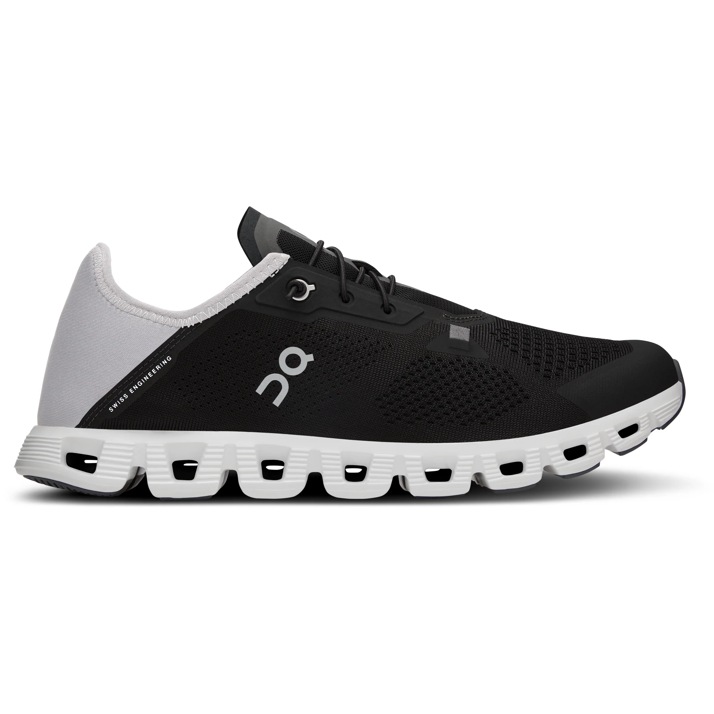 Women's On Cloud 5 Coast, Black/Shadow, 5.5 B Medium