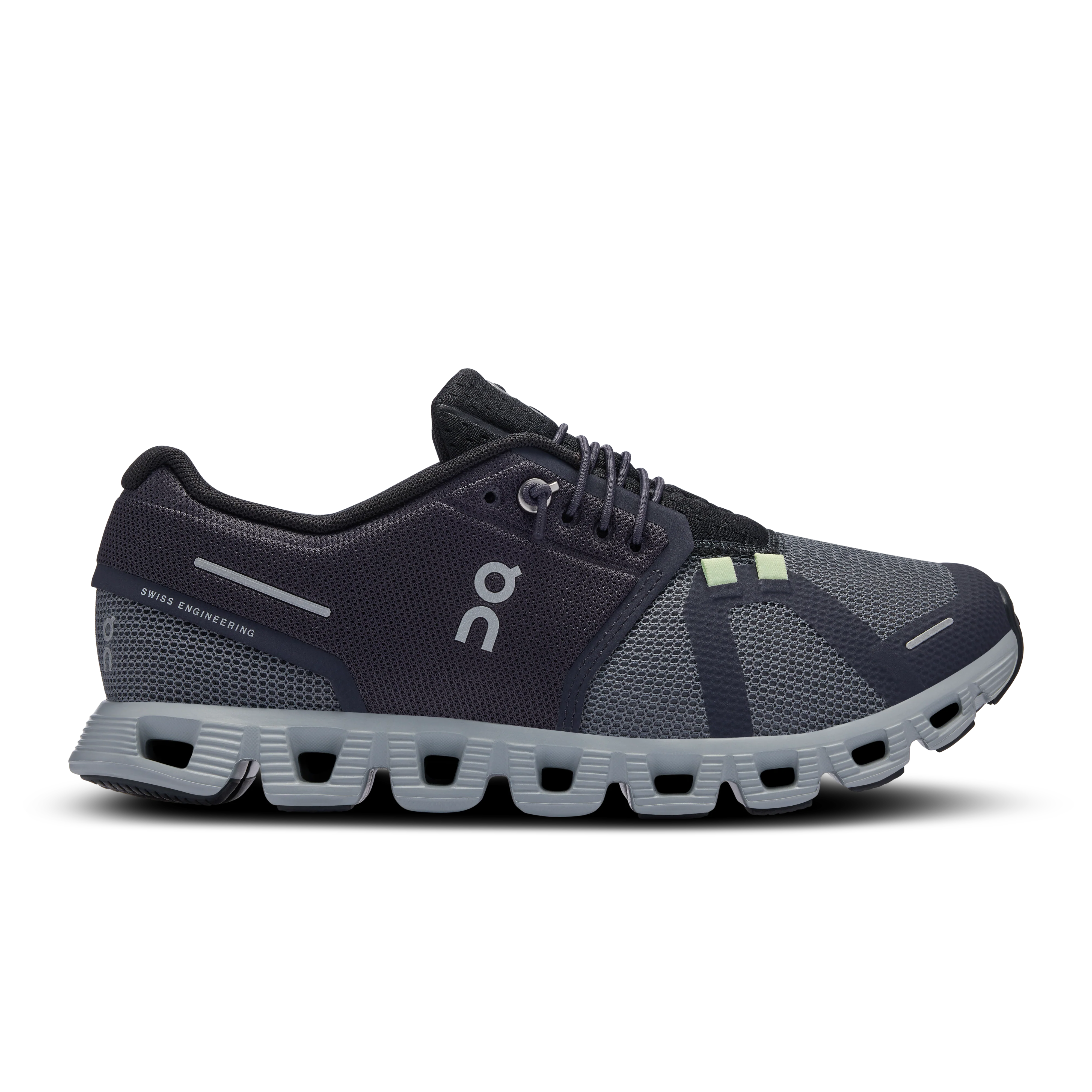 Women's On Cloud 5 Push, Rock/Black, 7 B Medium
