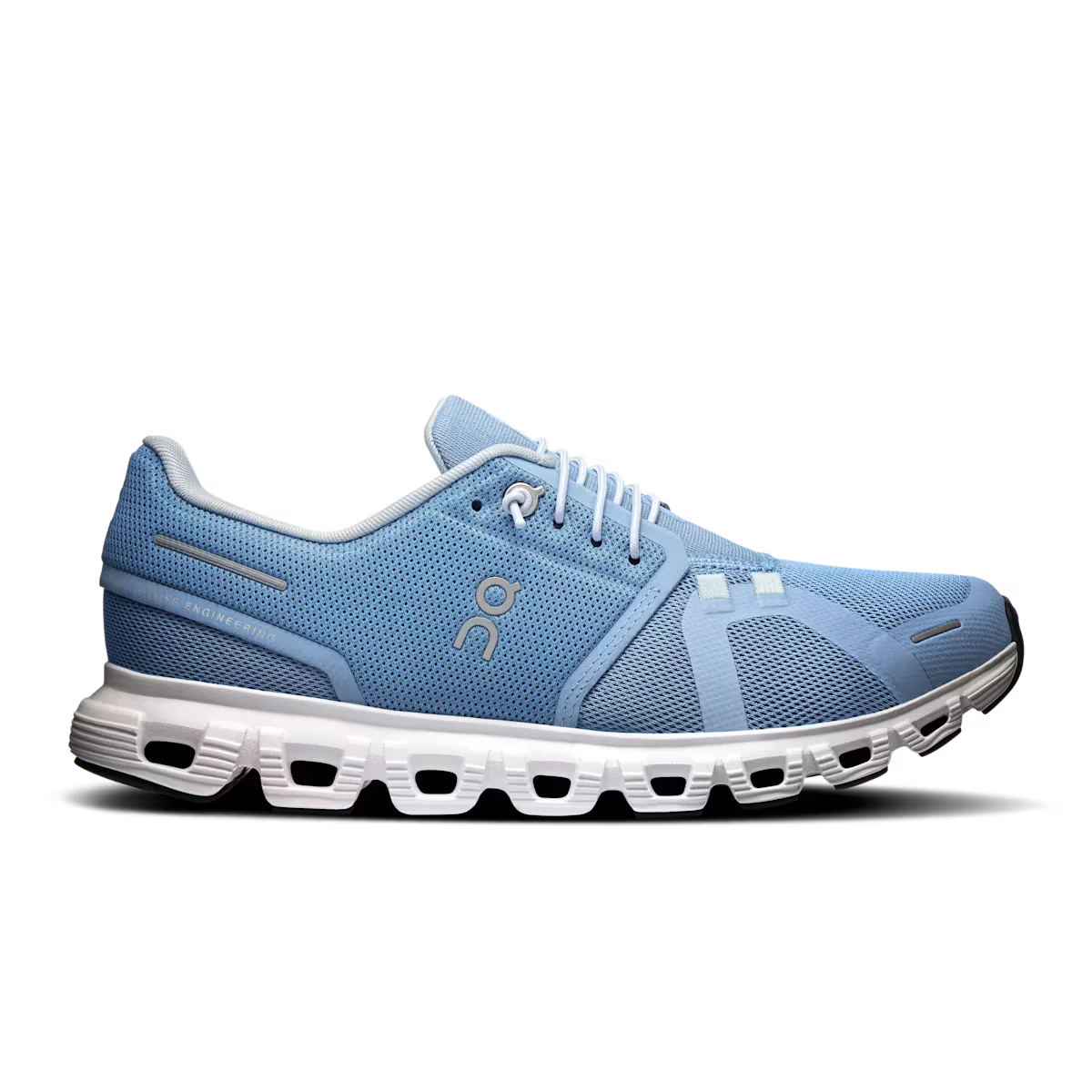 Women's On Cloud 6, Chambray/White, 7.5 B Medium