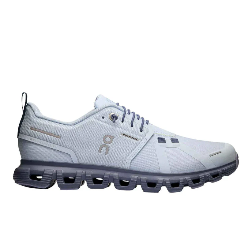 Women's On Cloud 6 Waterproof, Heather/Metal, 9.5 B Medium