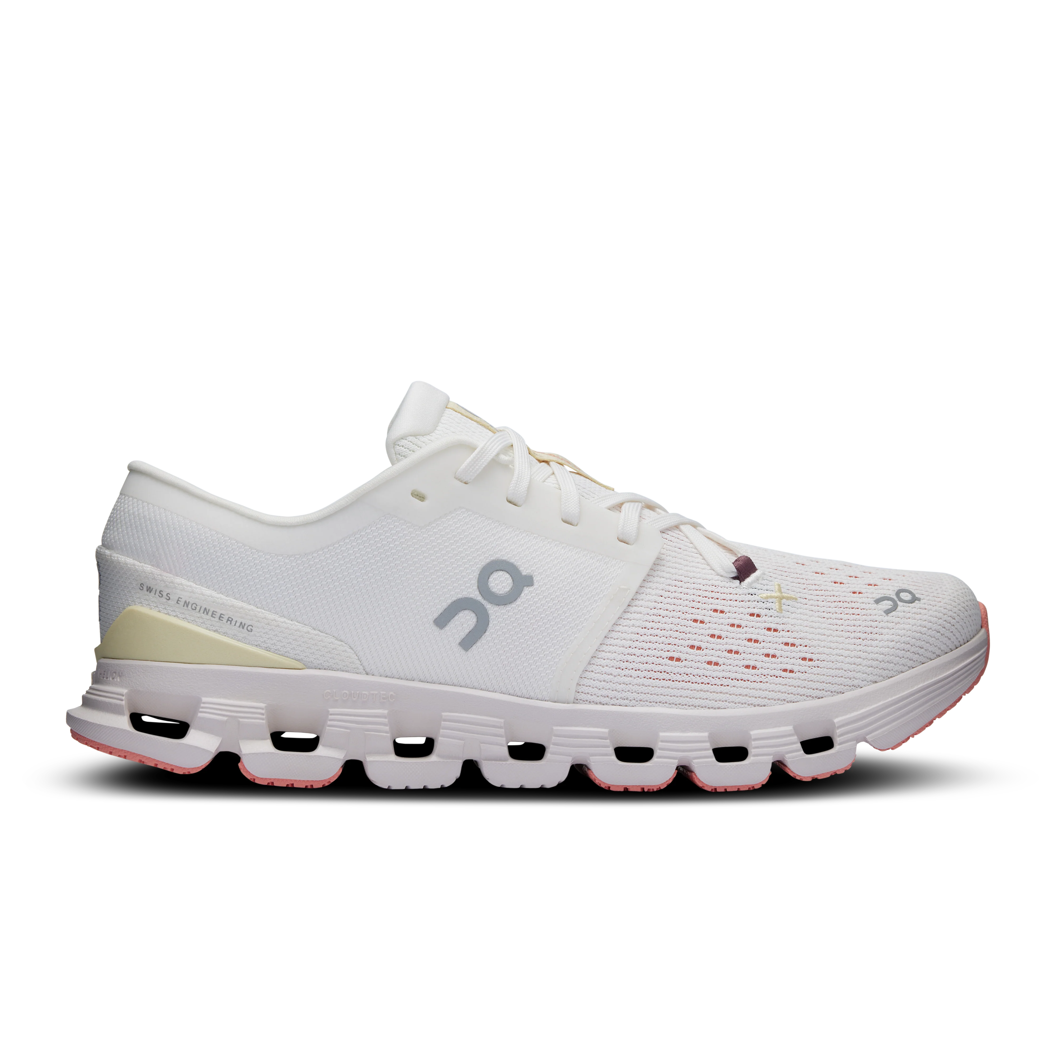 Women's On Cloud X 4, Ivory/Sand, 7 B Medium