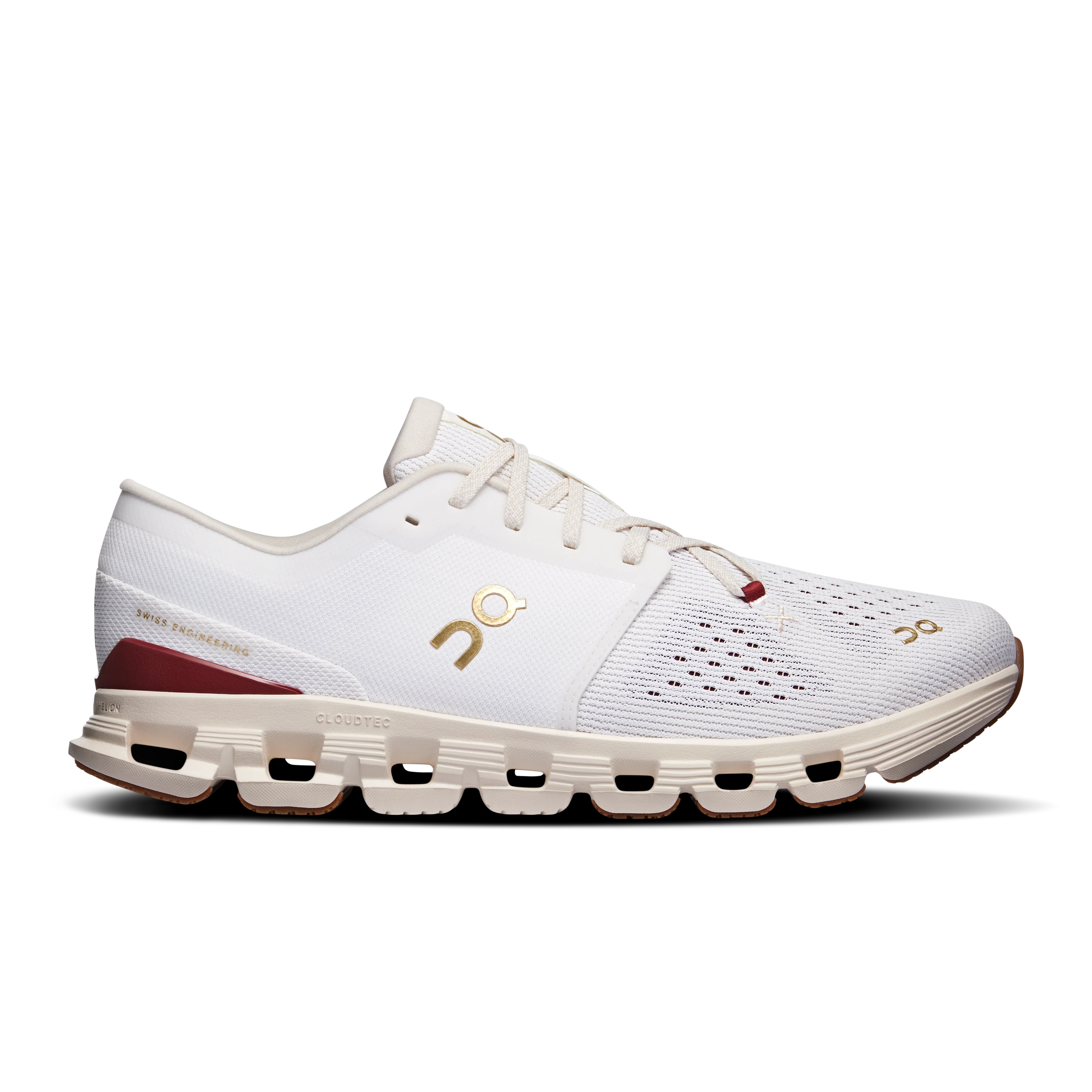 Women's On Cloud X 4, Ivory/Cream, 6.5 B Medium
