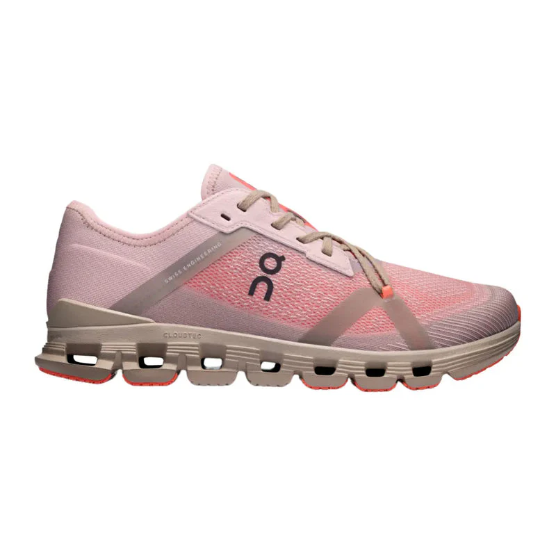 Women's On Cloud X 4 AD, Mauve/Salmon, 9 B Medium