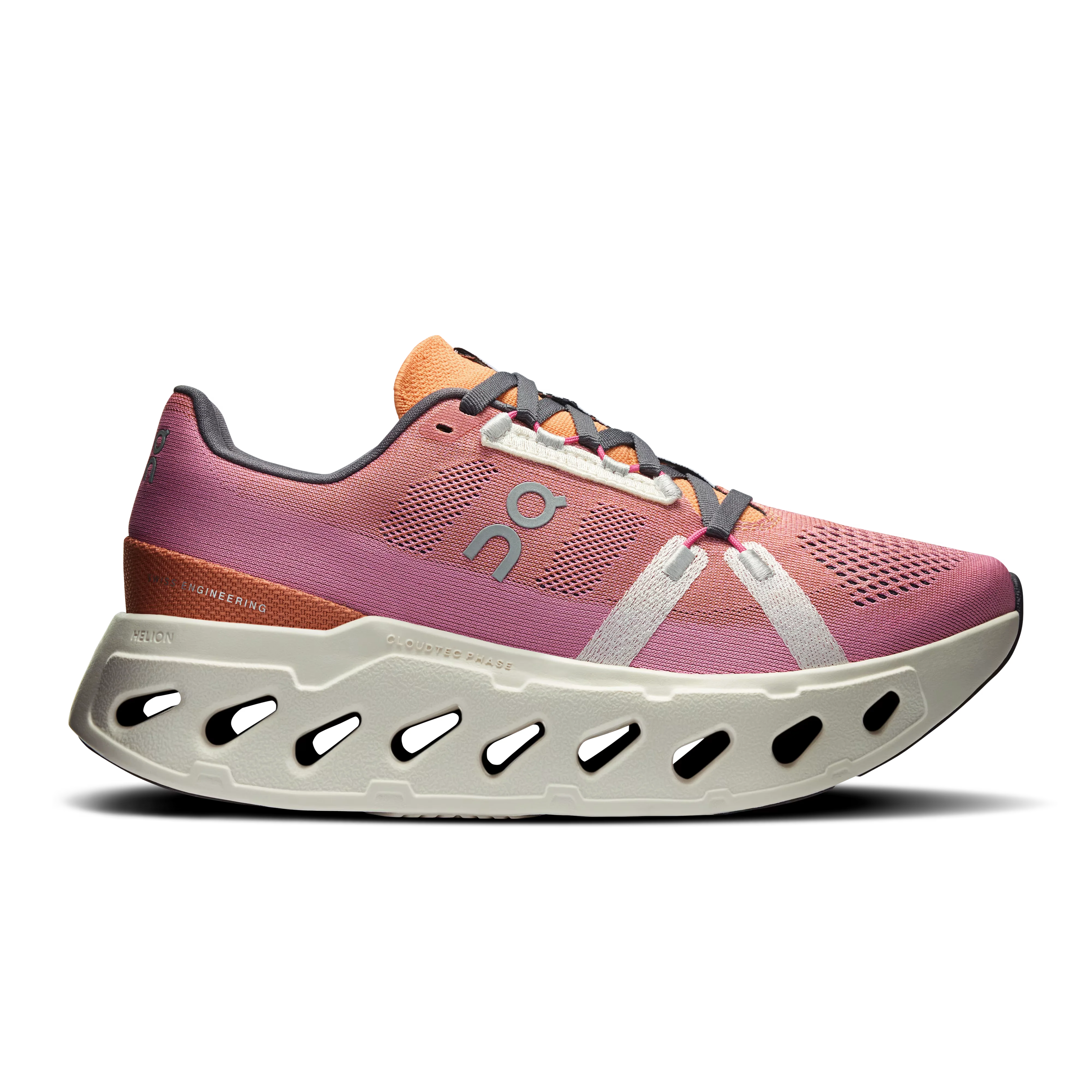 Women's On Cloudeclipse, Tangerine/Ivory, 8.5 B Medium