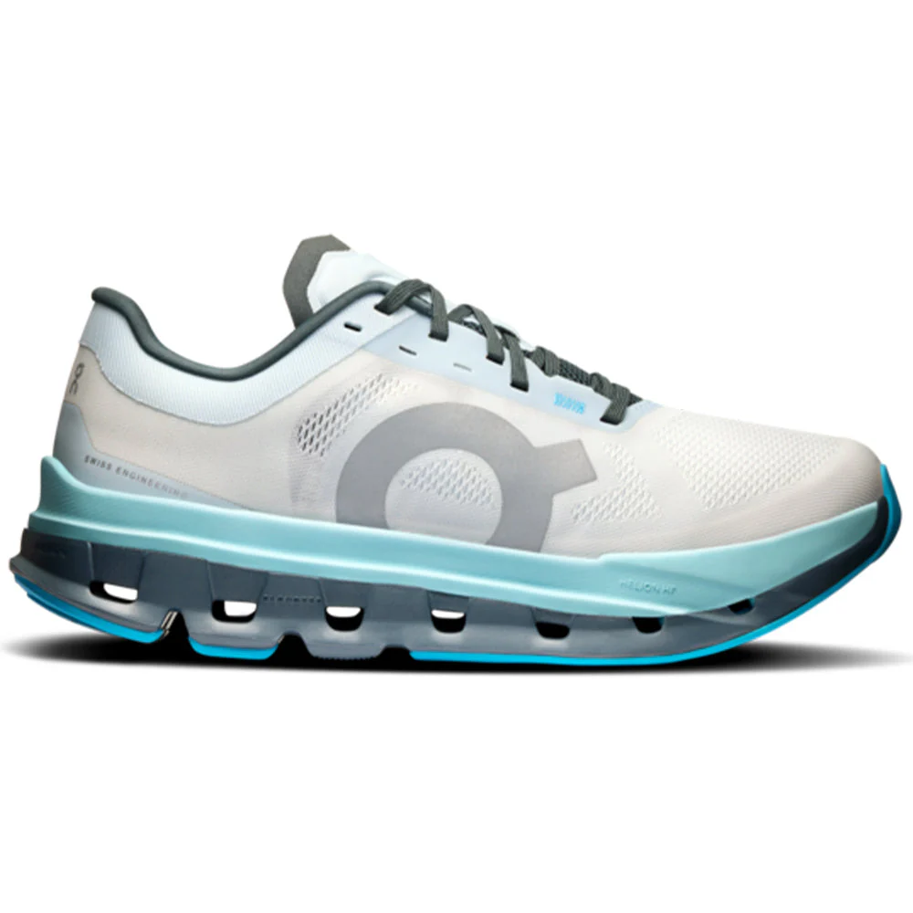 Women's On Cloudflow 5, Arctic/Stone, 7 B Medium