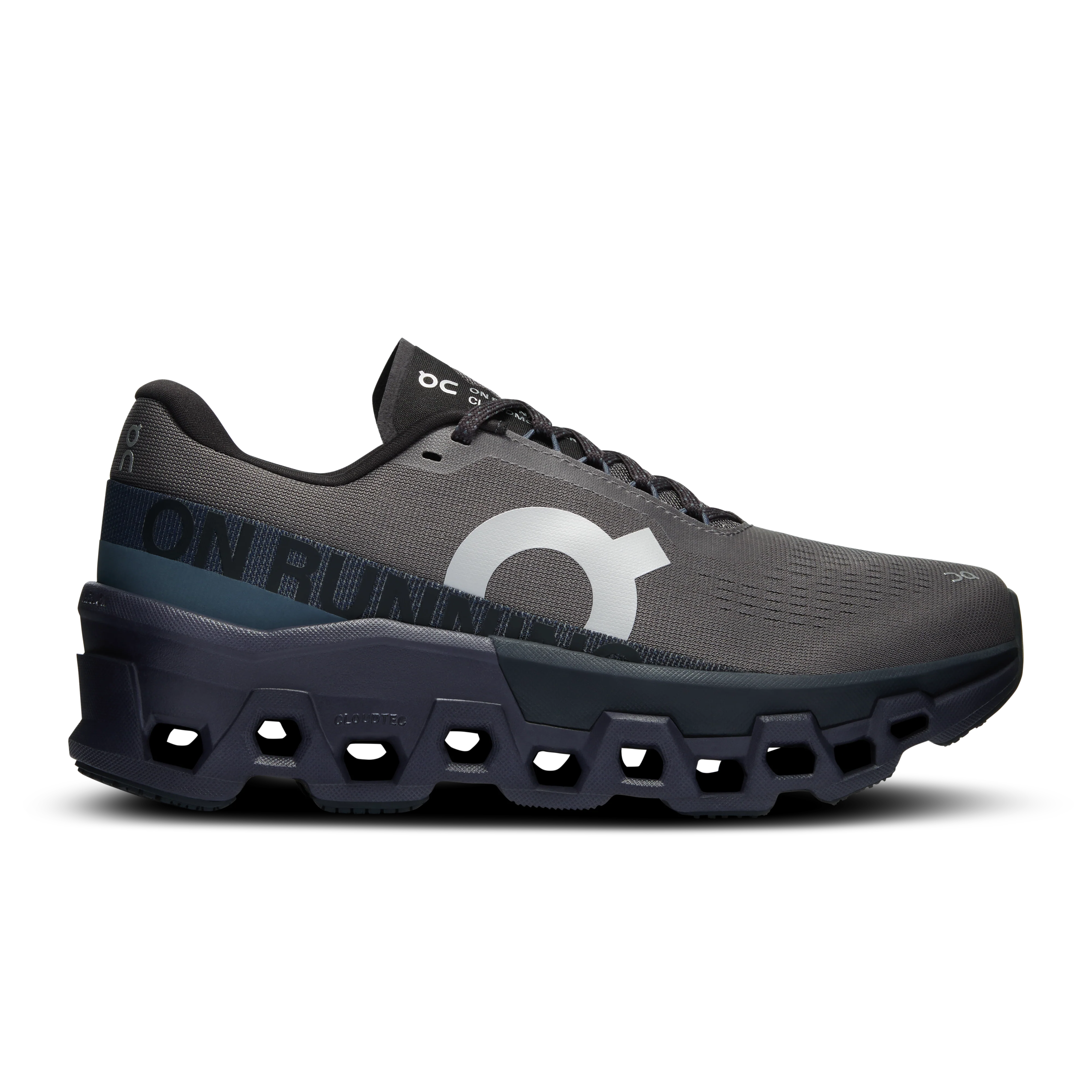 Women's On Cloudmonster 2, Asphalt/Iron, 7.5 B Medium