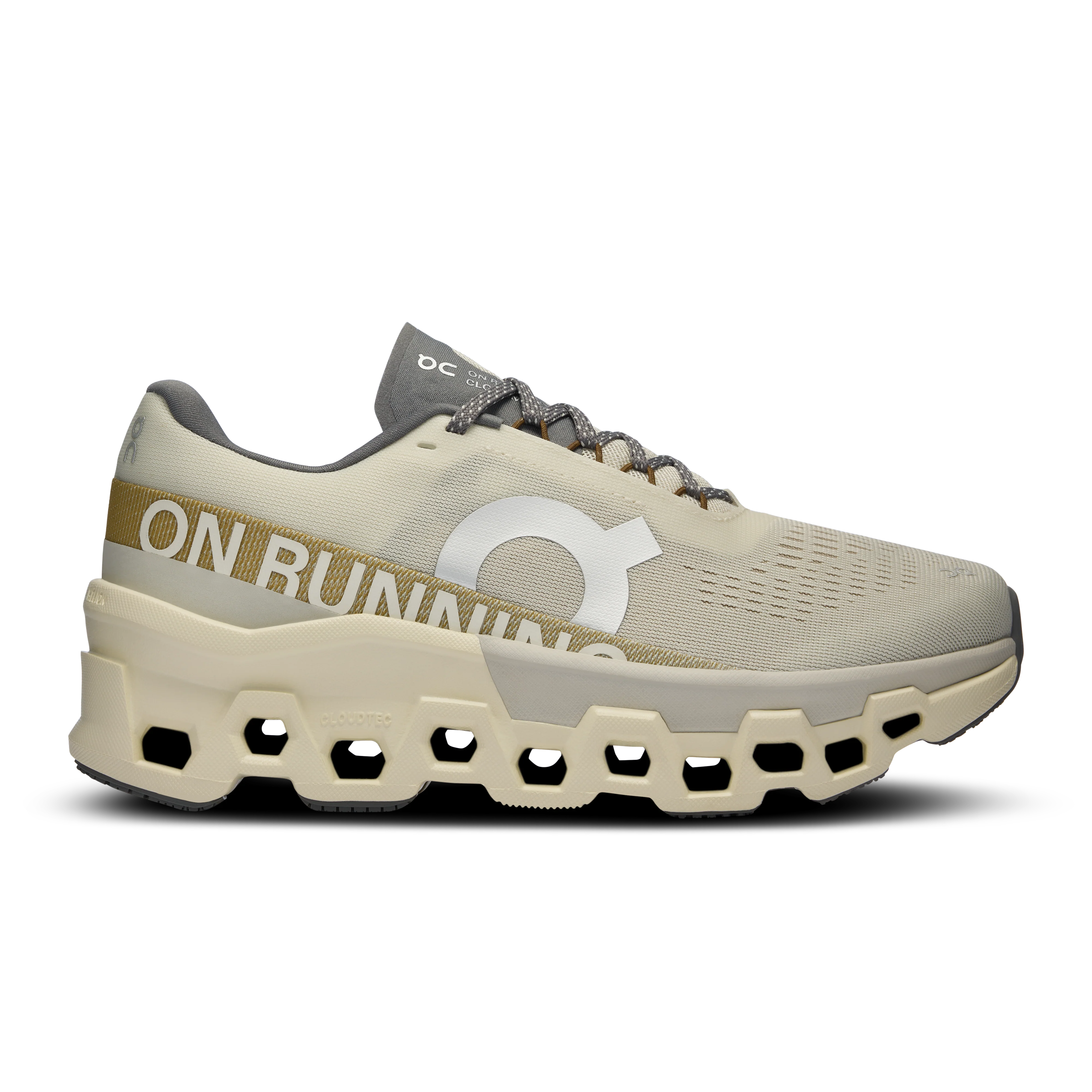 Women's On Cloudmonster 2, Cream/Ice, 8 B Medium