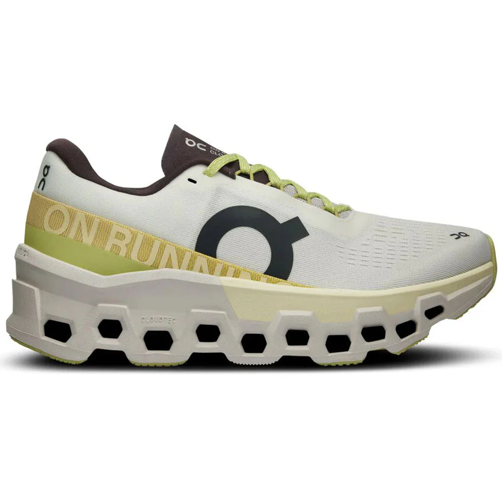 Women's On Cloudmonster 2, Undyed/Zest, 7 B Medium
