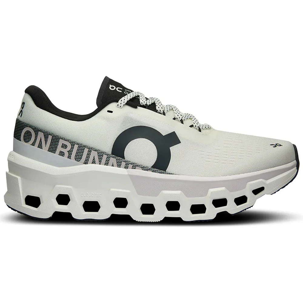 Women's On Cloudmonster 2, White/Frost, 6.5 B Medium