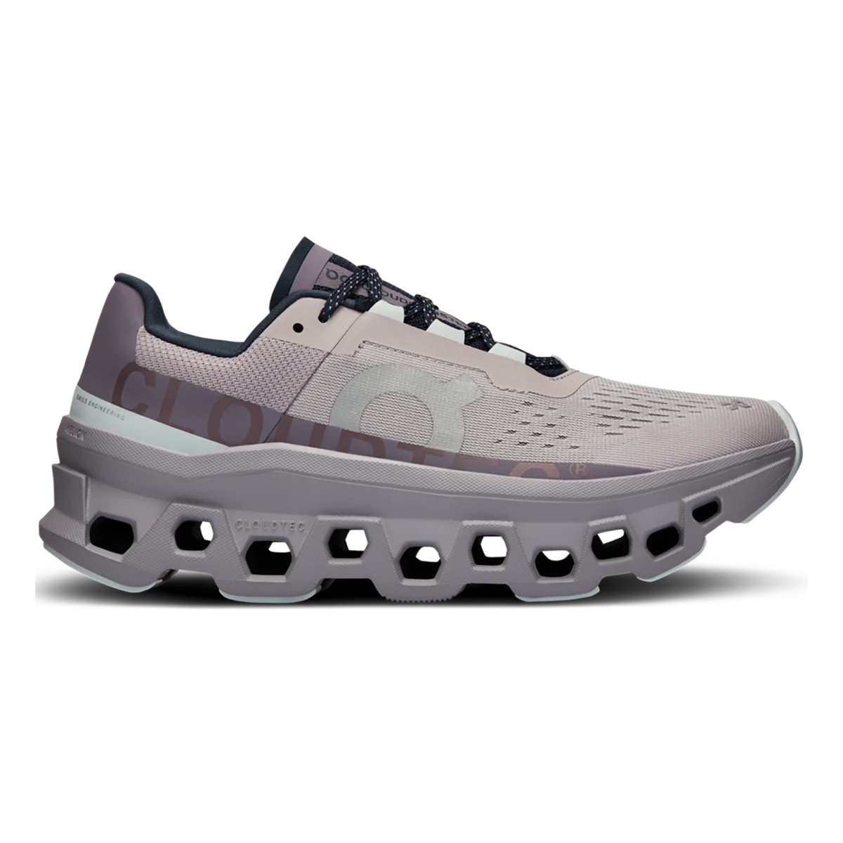 Women's On Cloudmonster, Pearl/Arctic, 9.5 B Medium