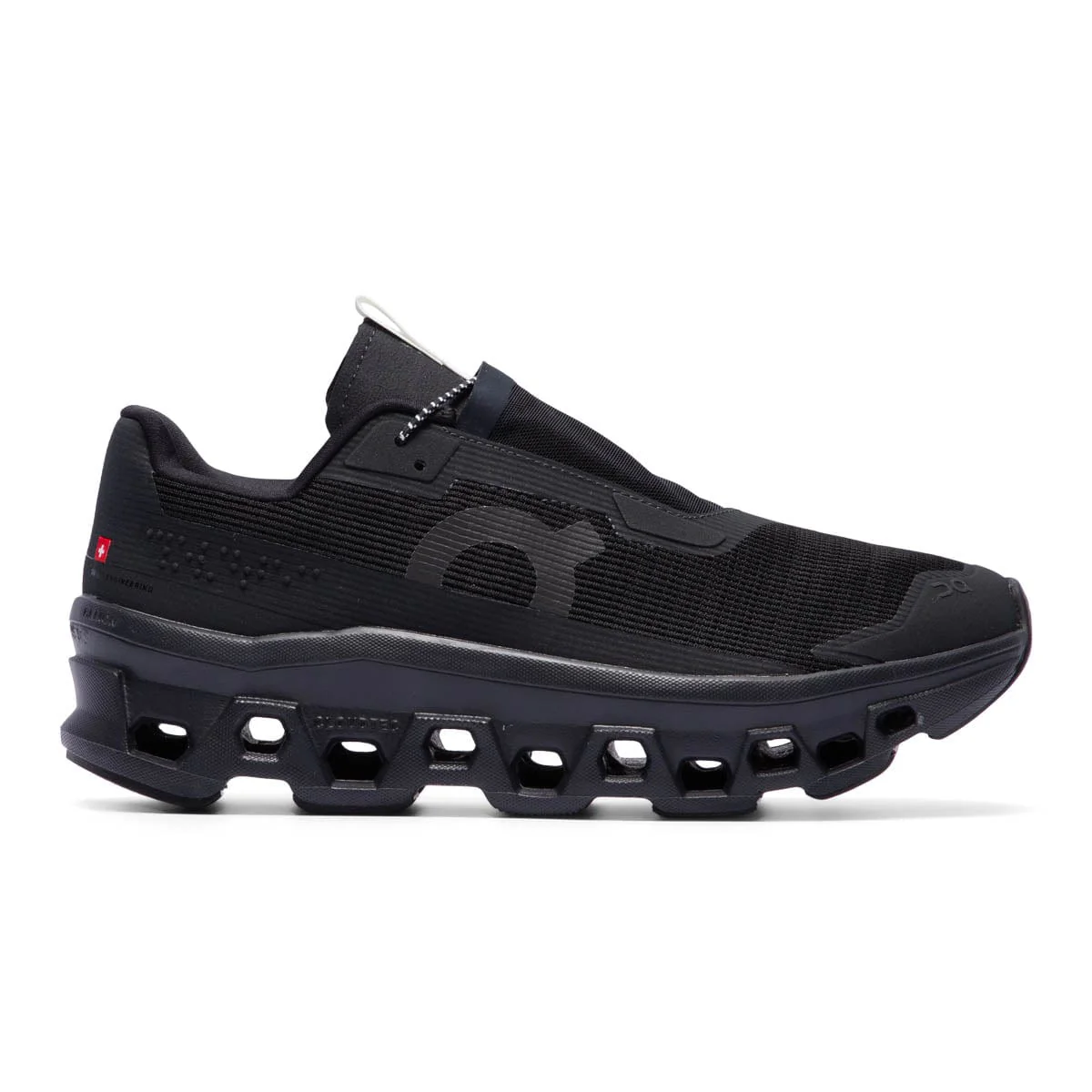 Women's On Cloudmonster Sensa, All Black, 5 B Medium