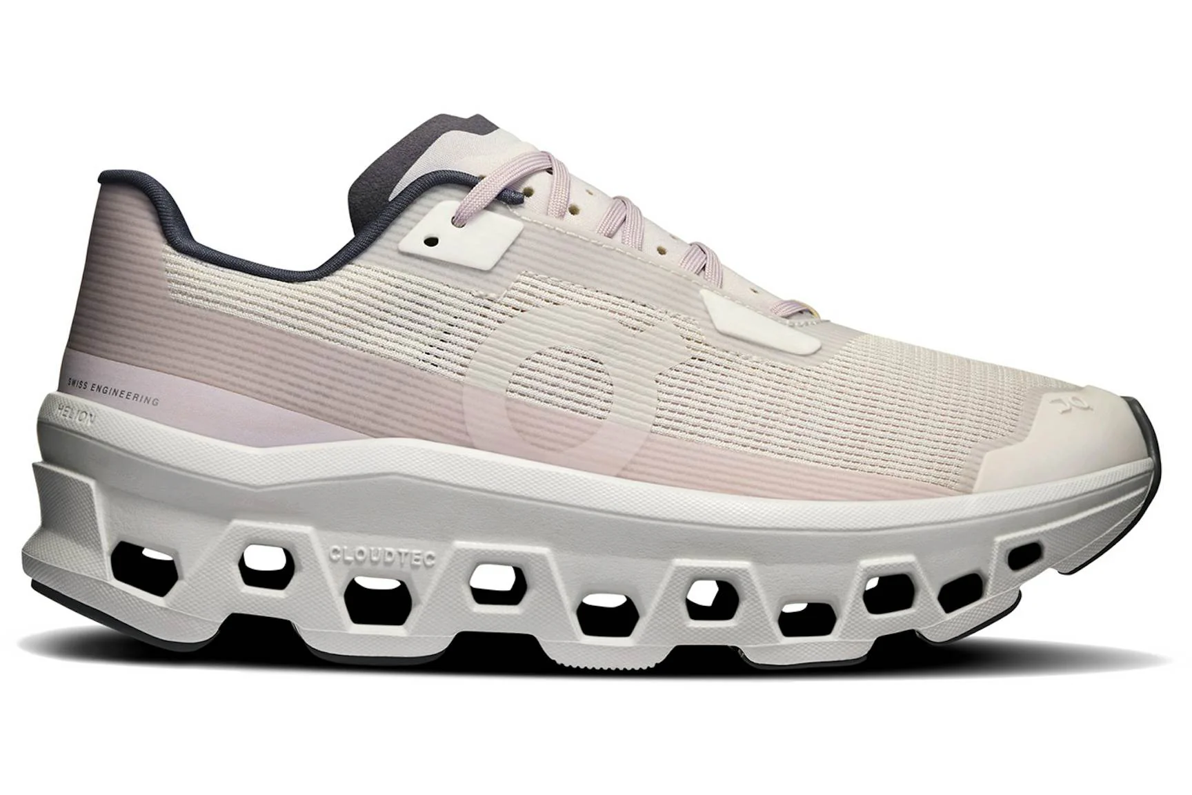 Women's On Cloudmonster Void, Ivory/Wolf, 9.5 B Medium