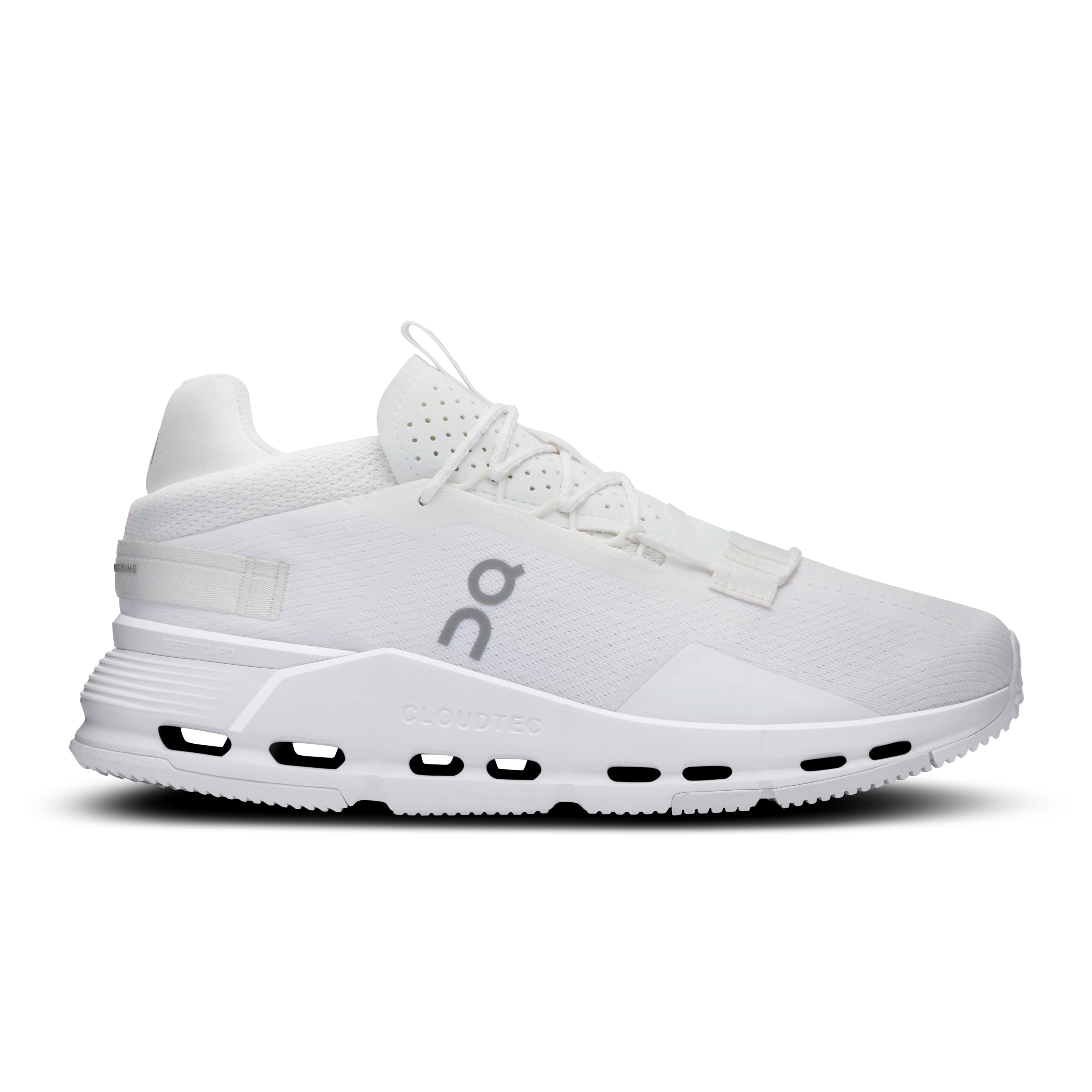 Women's On Cloudnova 2, All White, 11 B Medium