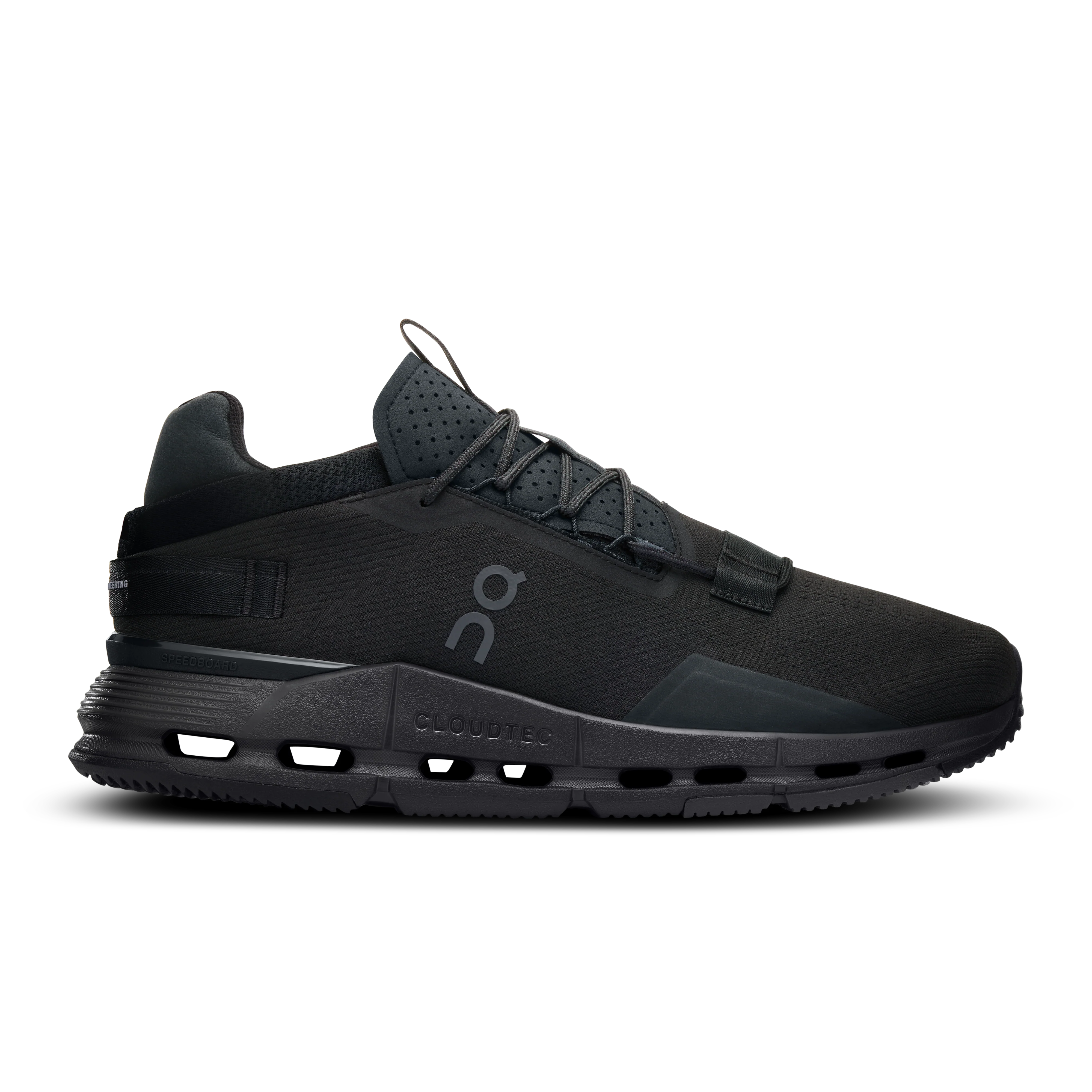 Women's On Cloudnova 2, All Black, 8.5 B Medium