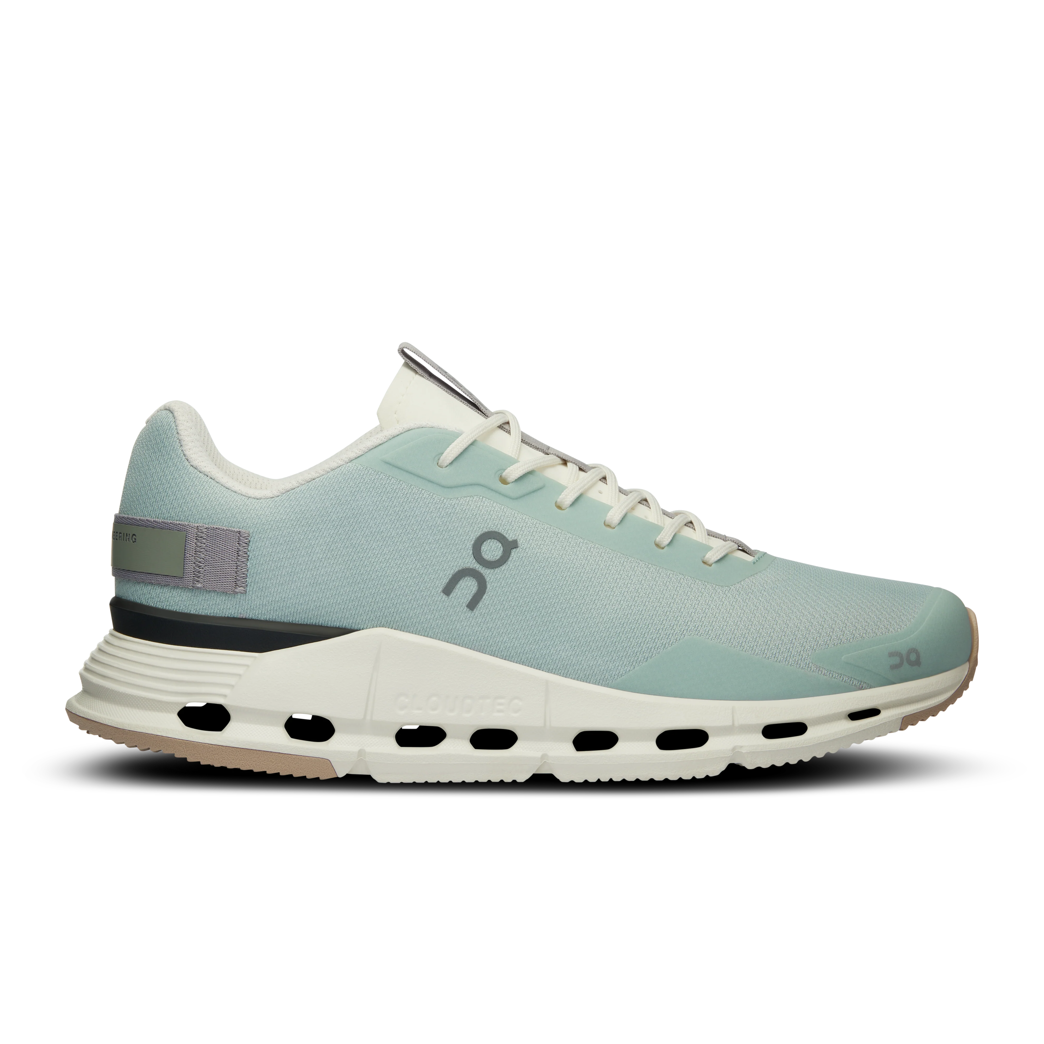 Women's On Cloudnova Form, Mineral/Ivory, 8 B Medium