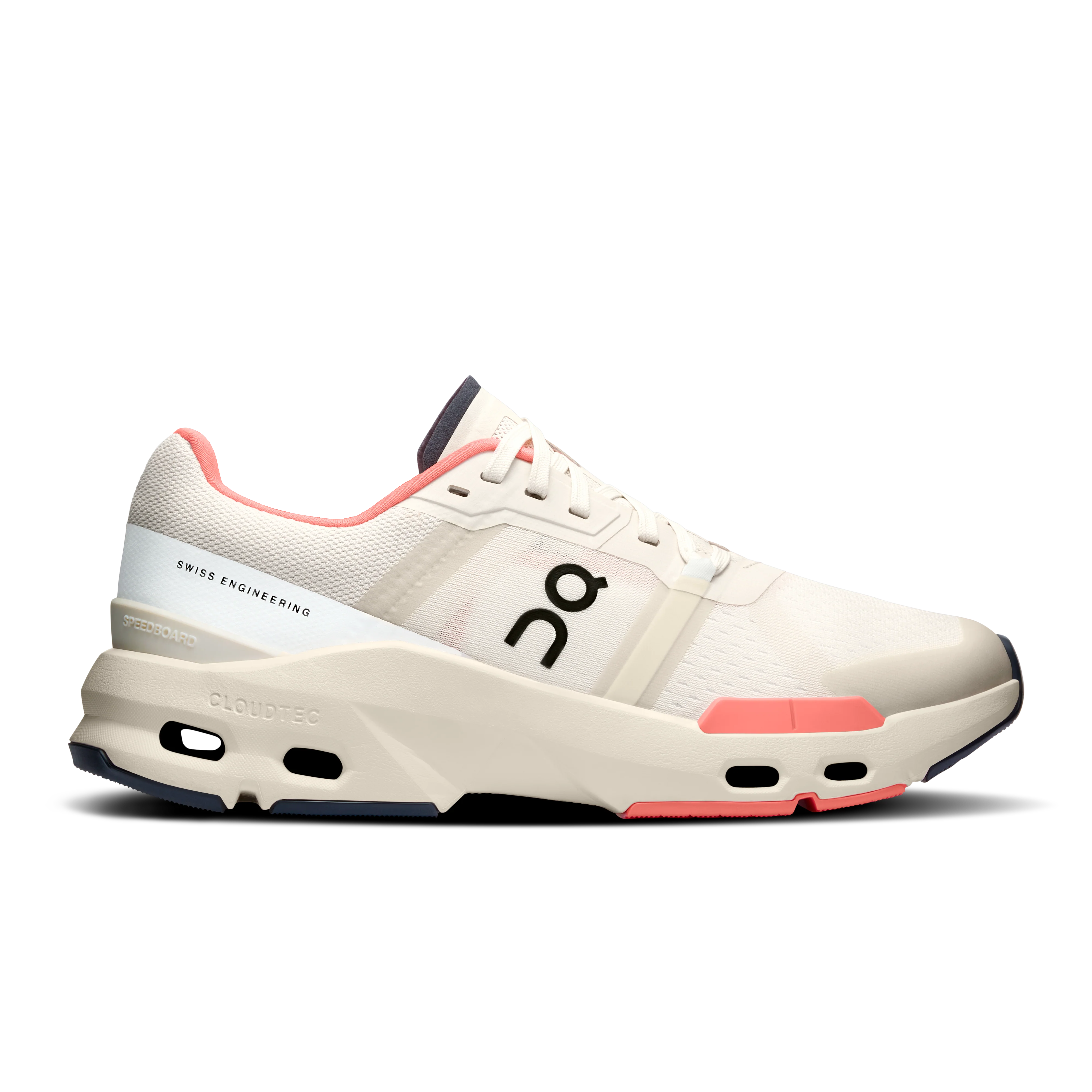 Women's On Cloudpulse, Cream/Salmon, 10 B Medium