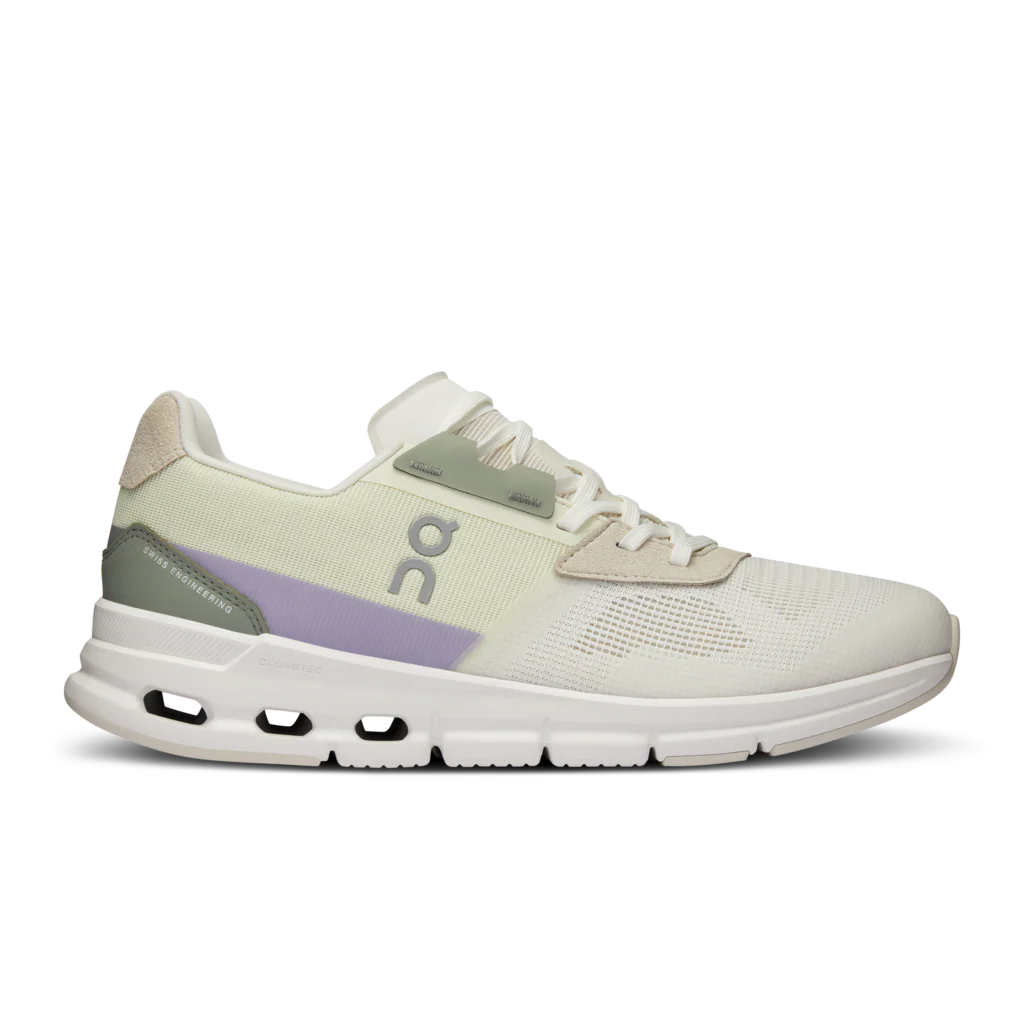 Women's On Cloudrift, Undyed-White/Wisteria, 10.5 B Medium