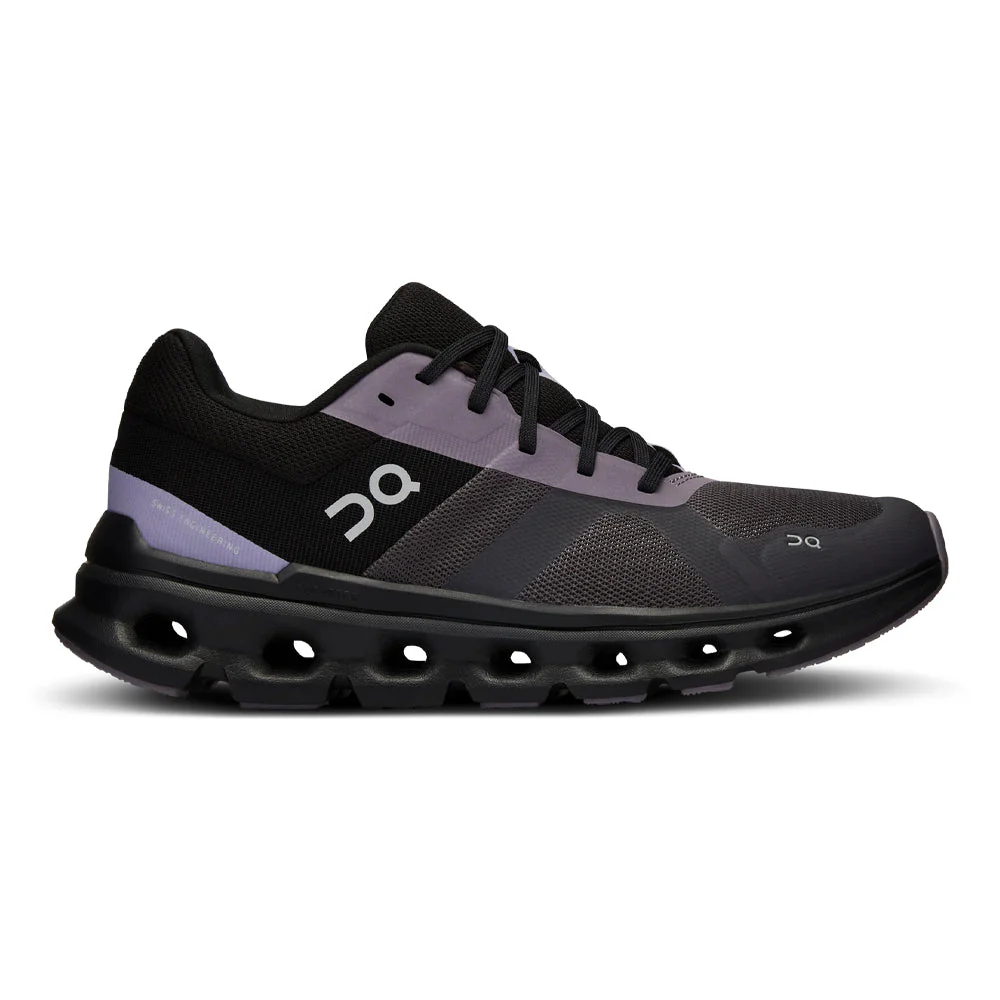 Women's On Cloudrunner, Iron/Black, 9 B Medium