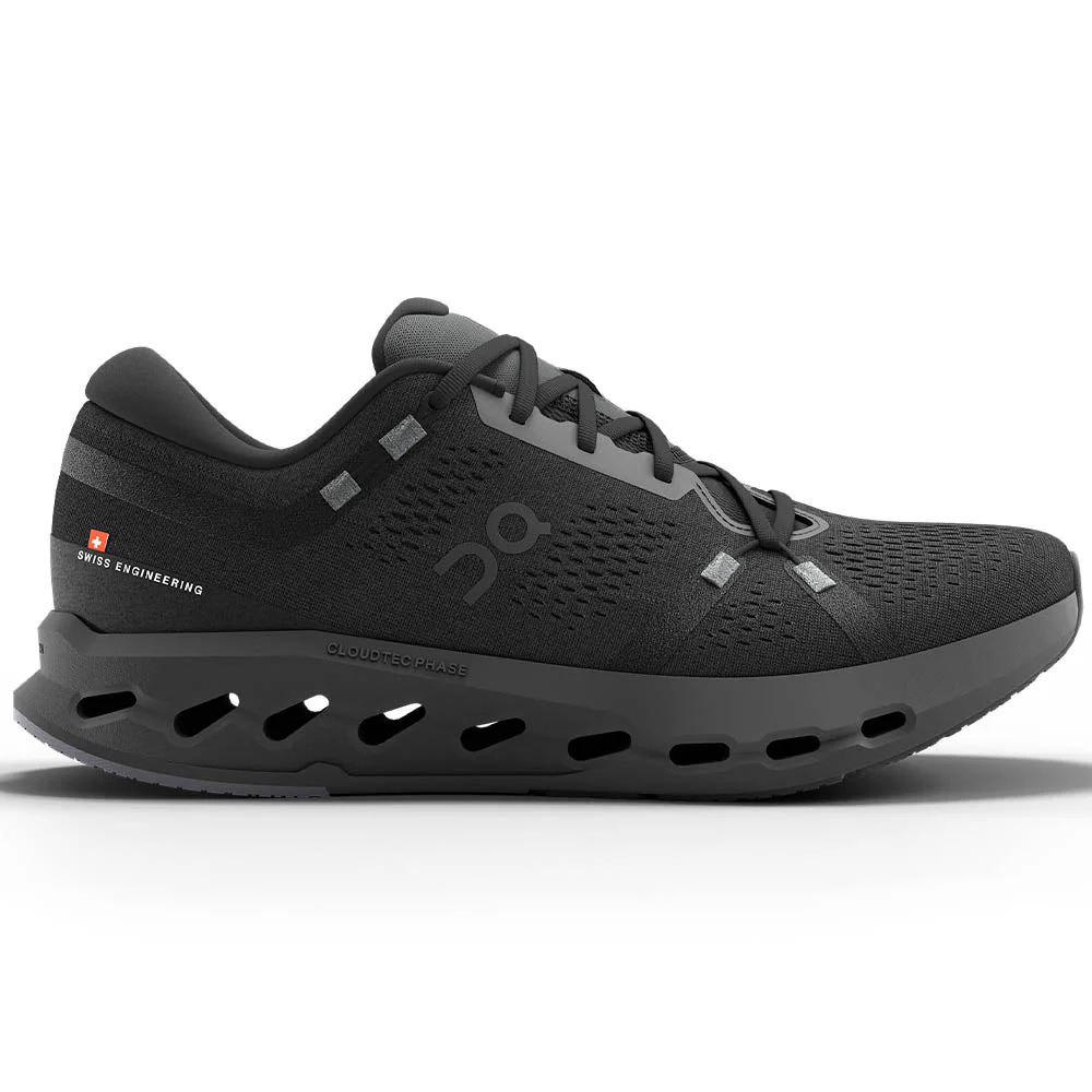 Women's On Cloudsurfer 2, Black/Black, 9.5 B Medium