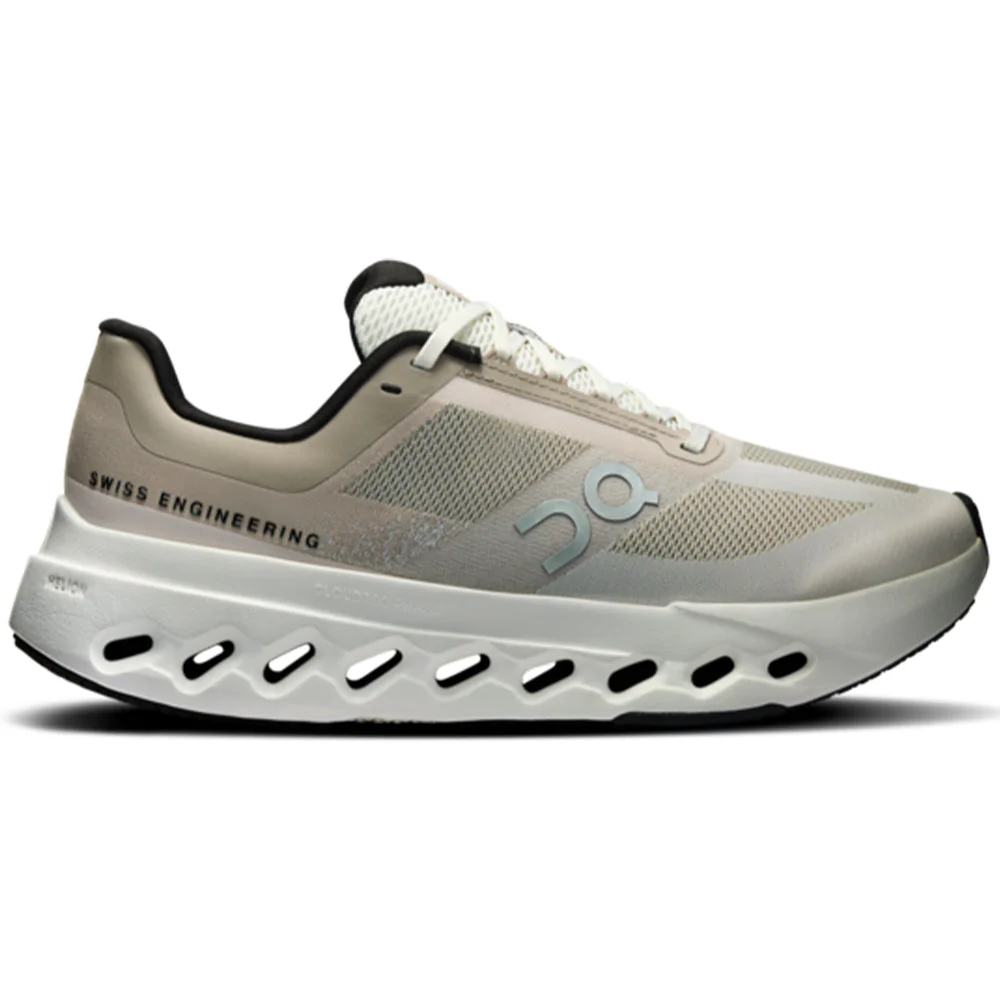 Women's On Cloudsurfer Next, Fog/Ivory, 8 B Medium