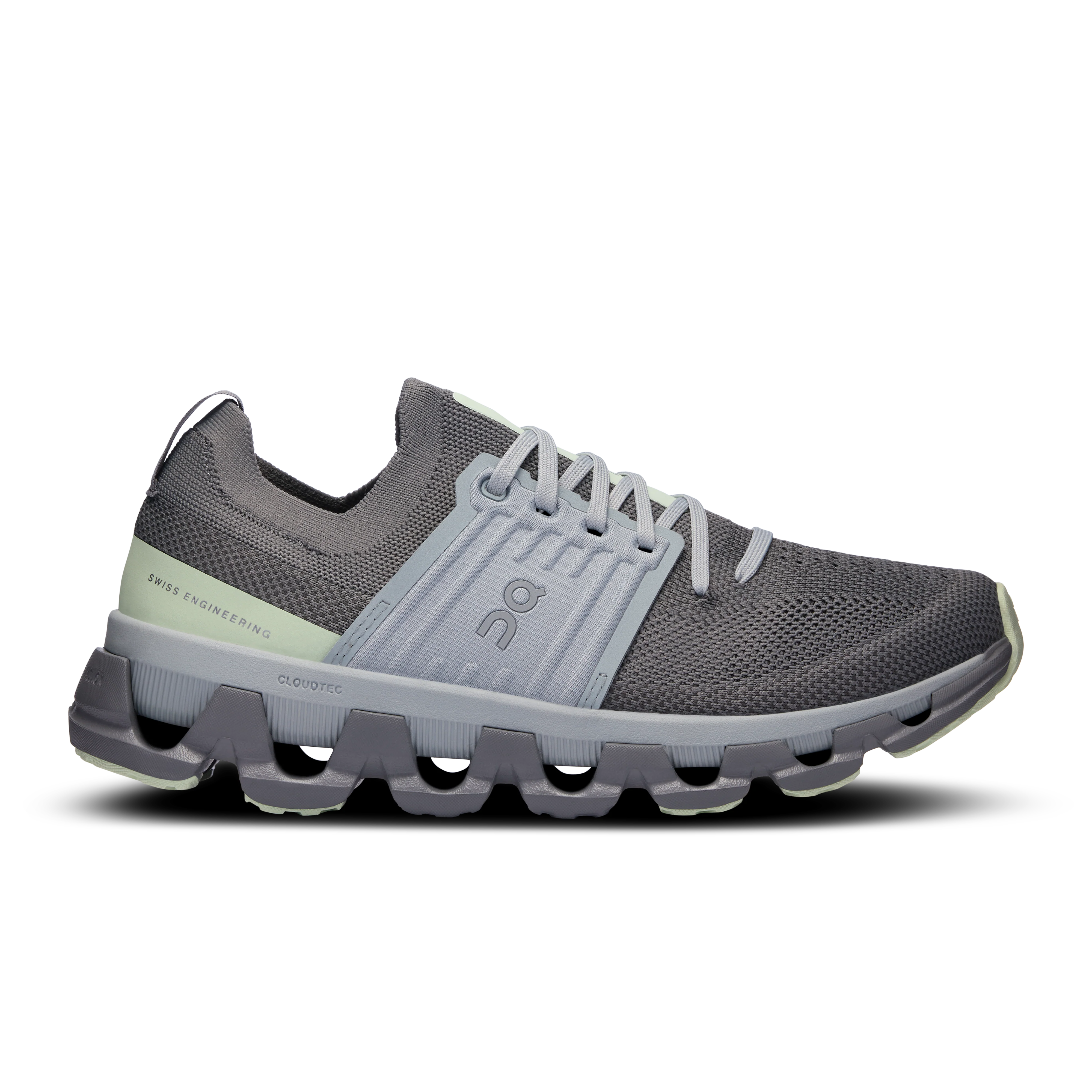Women's On Cloudswift 3, Rock/Lima, 10 B Medium