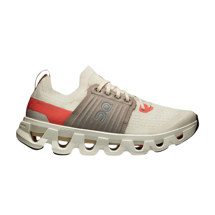 Women's On Cloudswift 4, Cream/Salmon, 8.5 B Medium