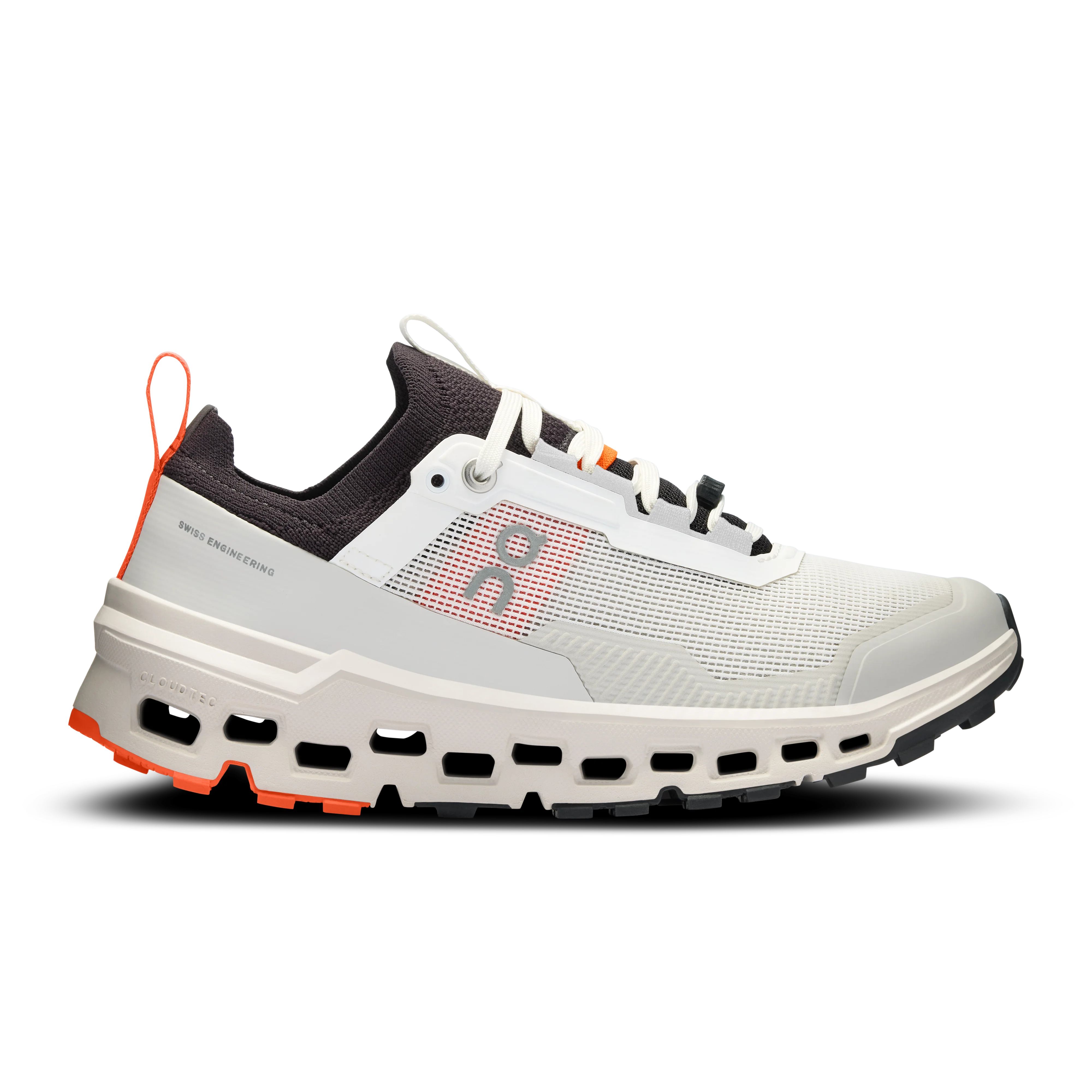 Women's On Cloudultra 2, White/Wolf, 8.5 B Medium