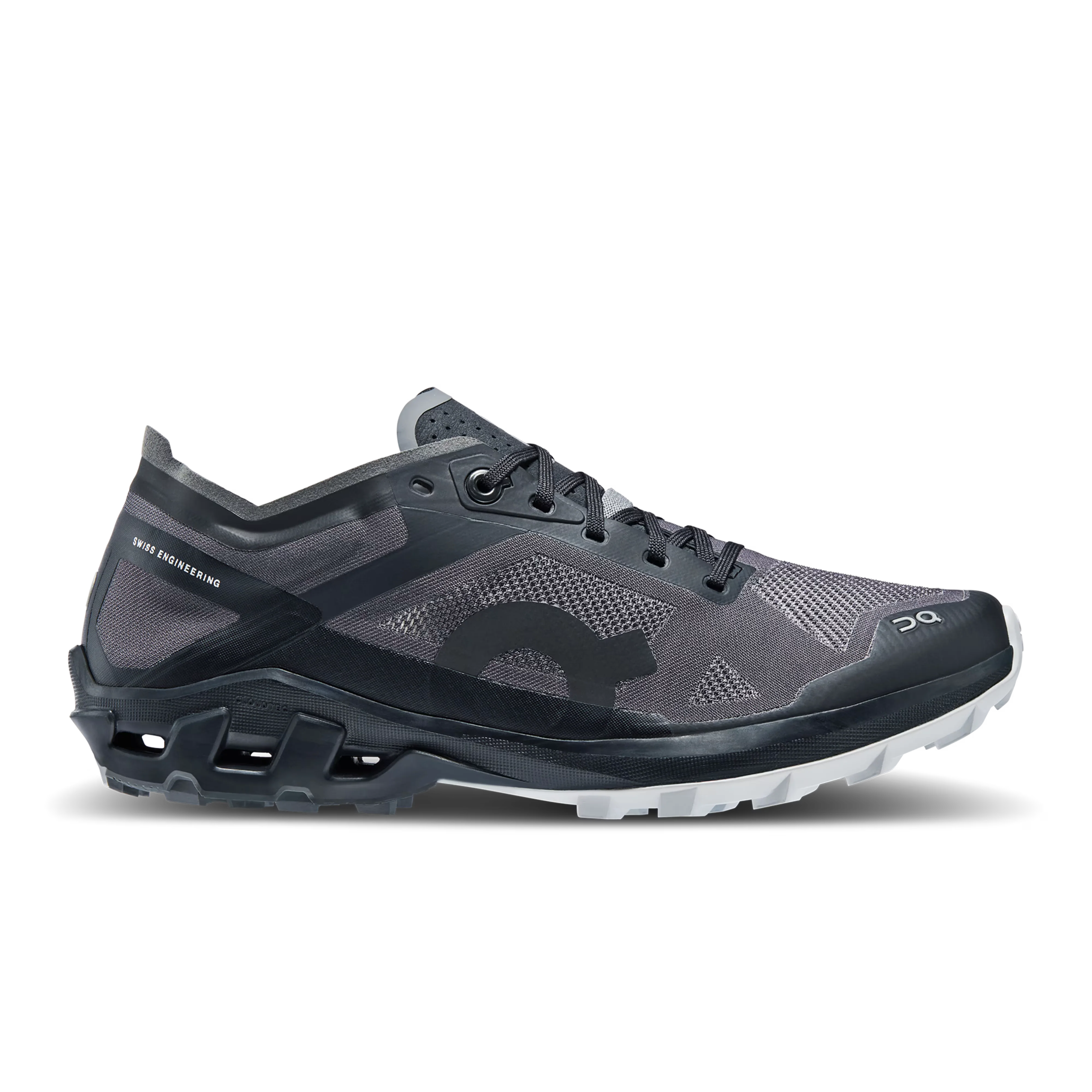 Women's On Cloudventure Peak 3, Black/Glacier, 9.5 B Medium