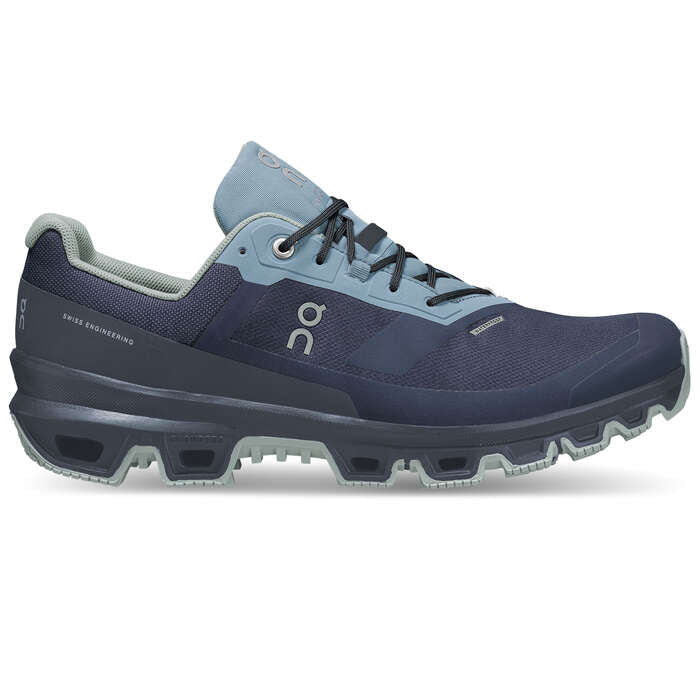 Women's On Cloudventure Waterproof 3, Denim/Midnight, 8 B Medium
