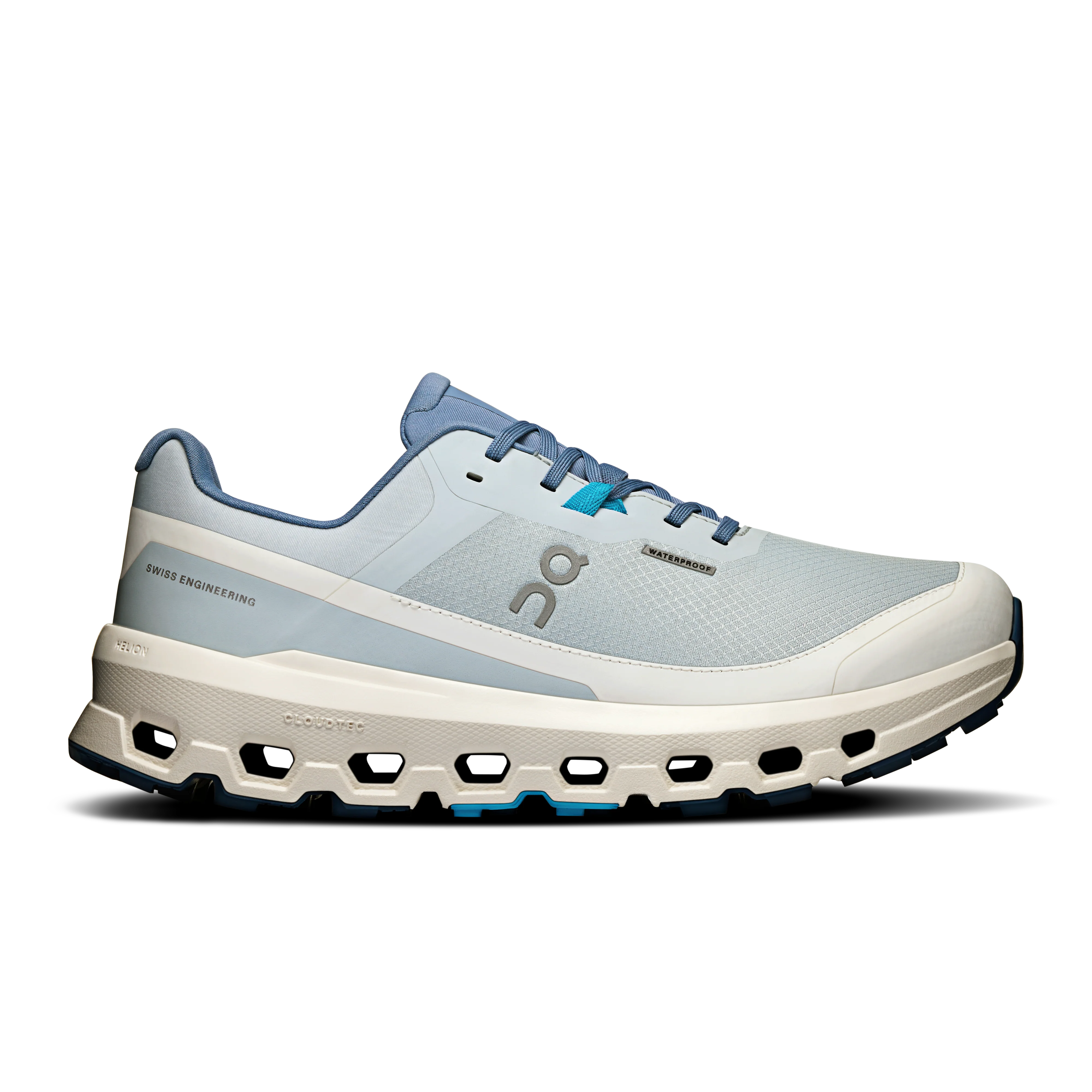 Women's On Cloudvista 2 Waterproof, Arctic/Ivory, 8 B Medium