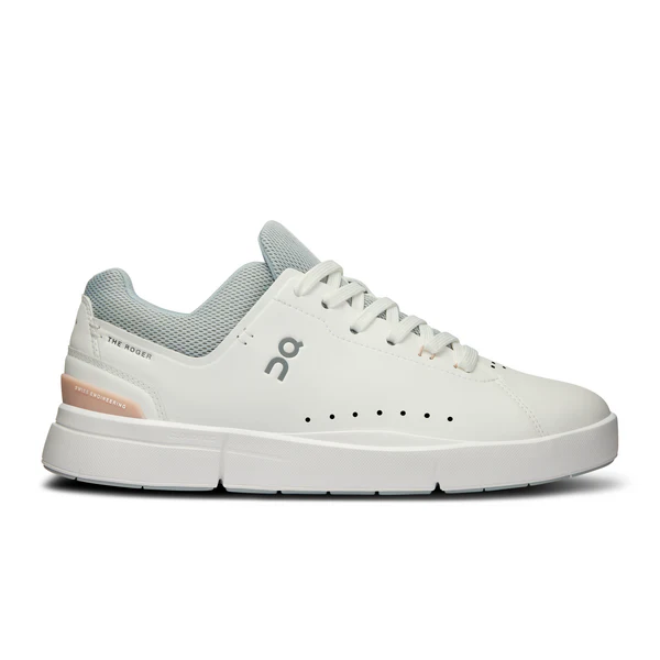 Women's On The Roger Advantage 2, White/Rosehip, 10.5 B Medium