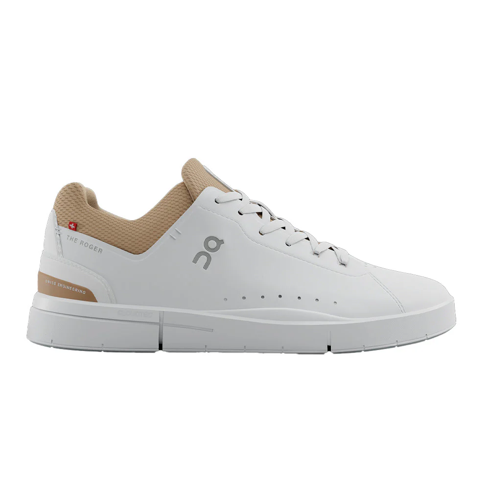 Women's On The Roger Advantage 2, White/Savannah, 7 B Medium
