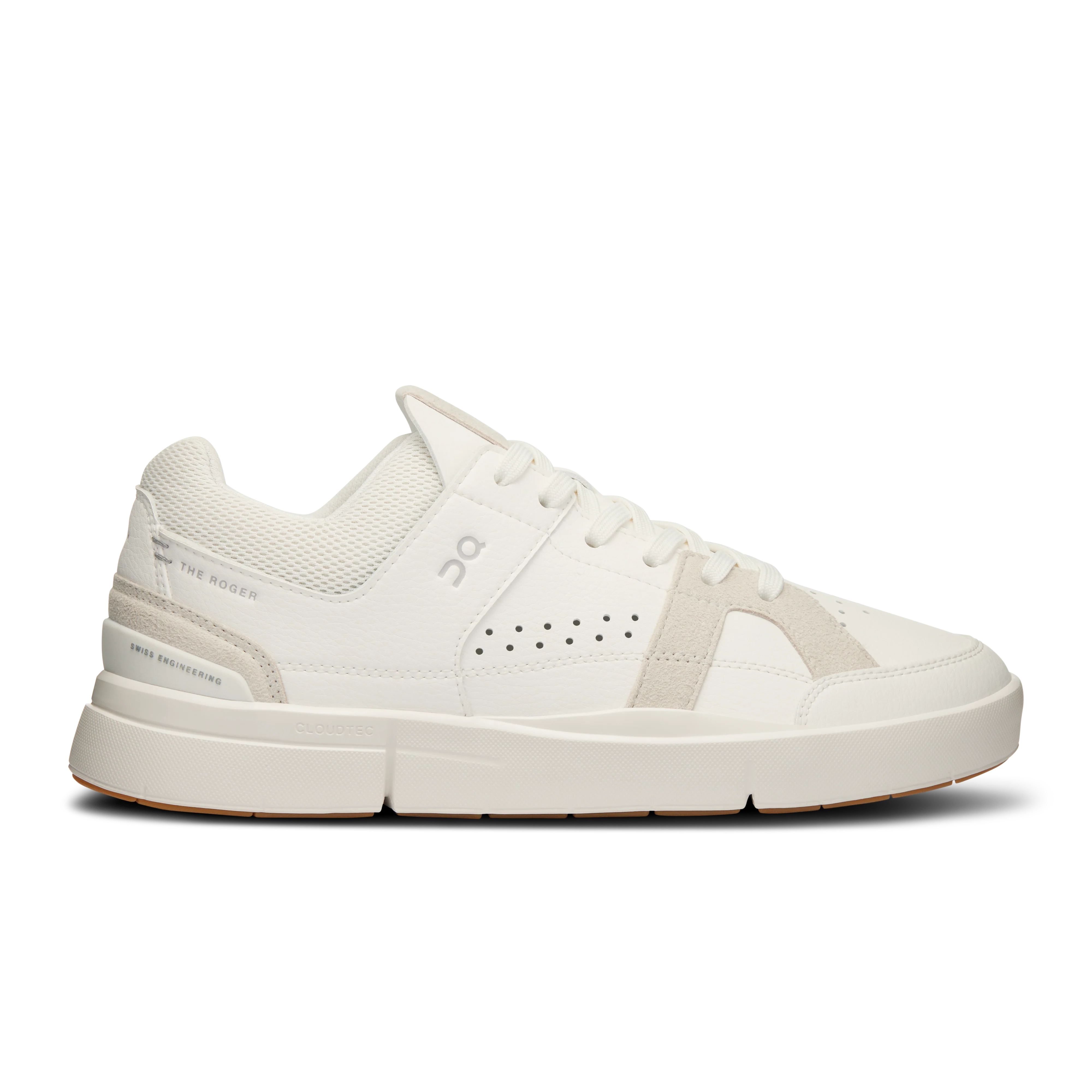 Women's On The Roger Clubhouse 2, White/Sand, 10.5 B Medium
