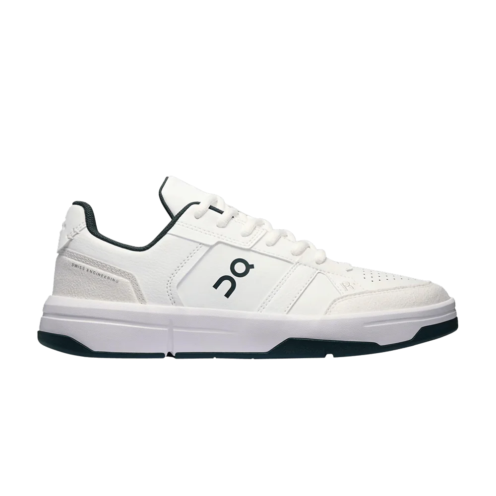 Women's On The Roger Clubhouse 3, White/Evergreen, 6 B Medium