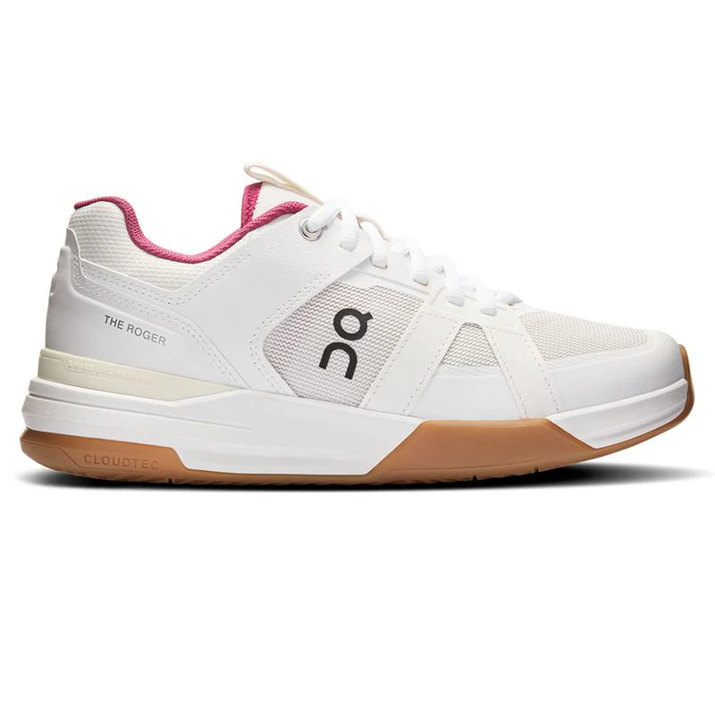 Women's On The Roger Clubhouse Pro, Ivory/Grenadine, 10 B Medium