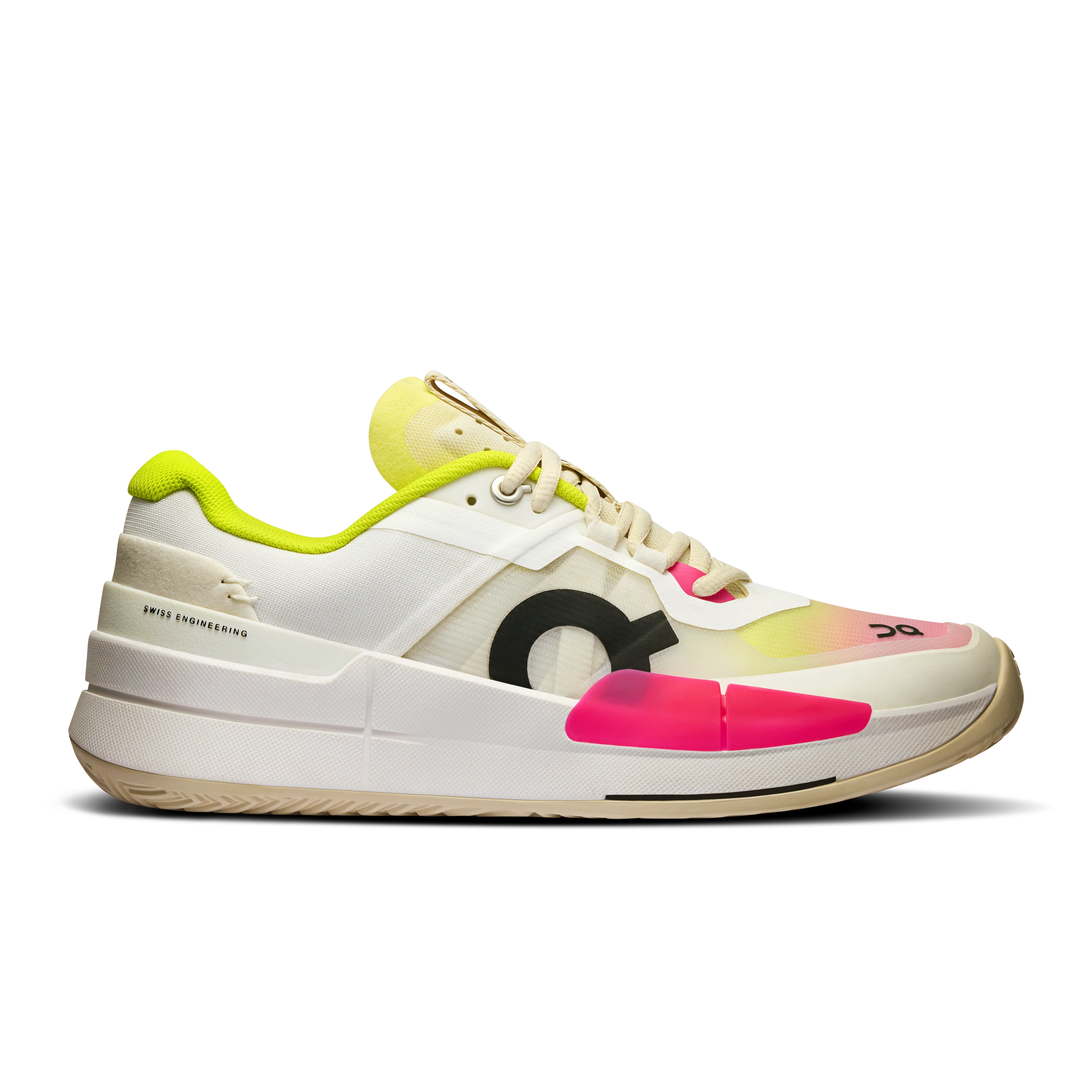 Women's On The Roger Pro 2, White/Lime, 7.5 B Medium