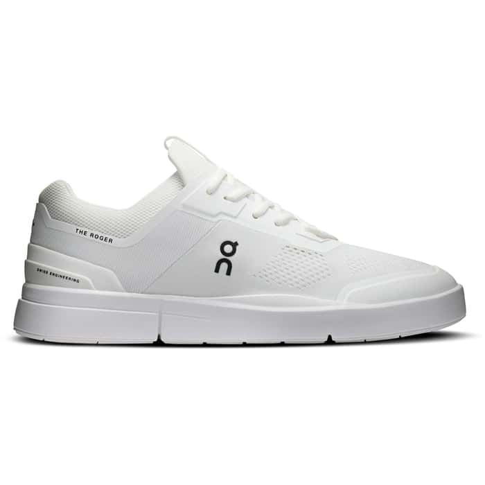 Women's On The Roger Spin 2, White/Black, 7 B Medium