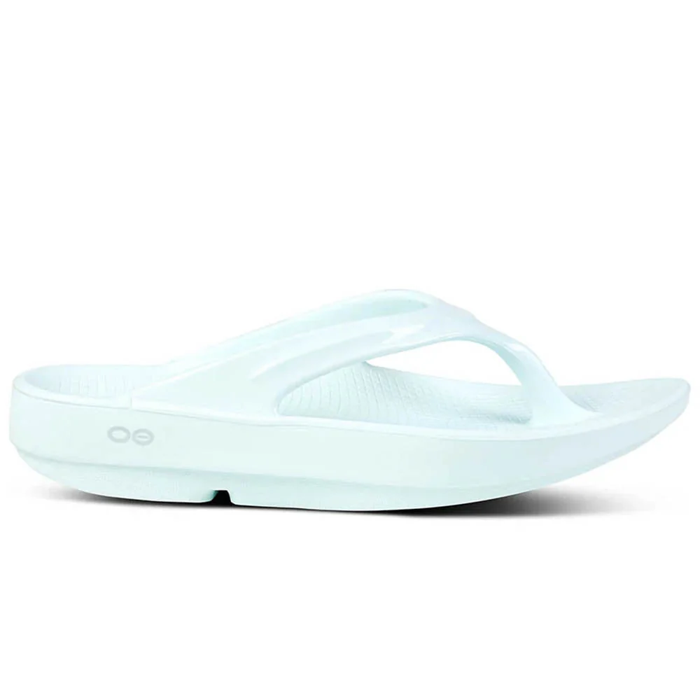 Women's OOFOS OOlala Sandal, Ice, 9 B Medium