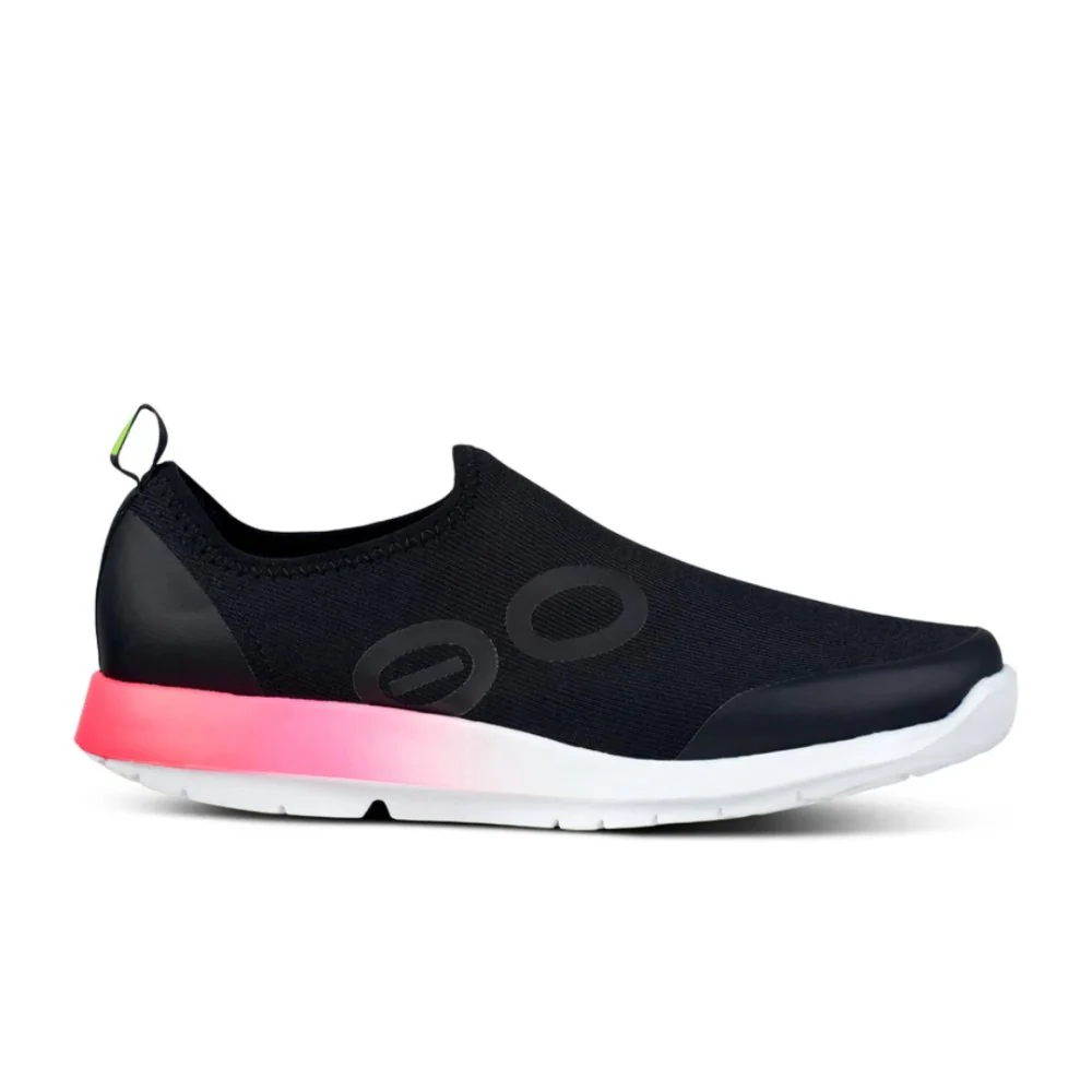 Women's OOFOS OOmg Sport, Pink Fade, 8 B Medium
