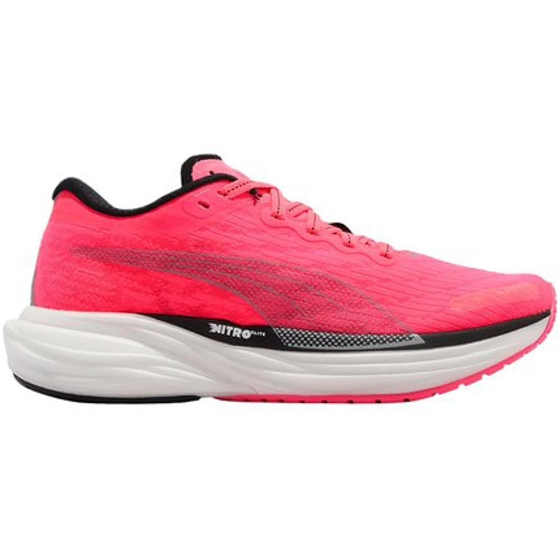 Women's Puma Deviate Nitro 2, Sunset Glow/Puma Black, 8 B Medium