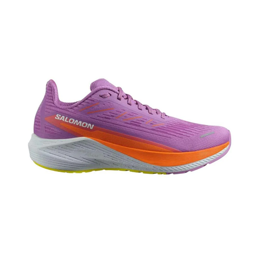 Women's Salomon Aero Blaze 2, Iris Orchid/Dragon Fire/Sulphur Spring, 11 B Medium