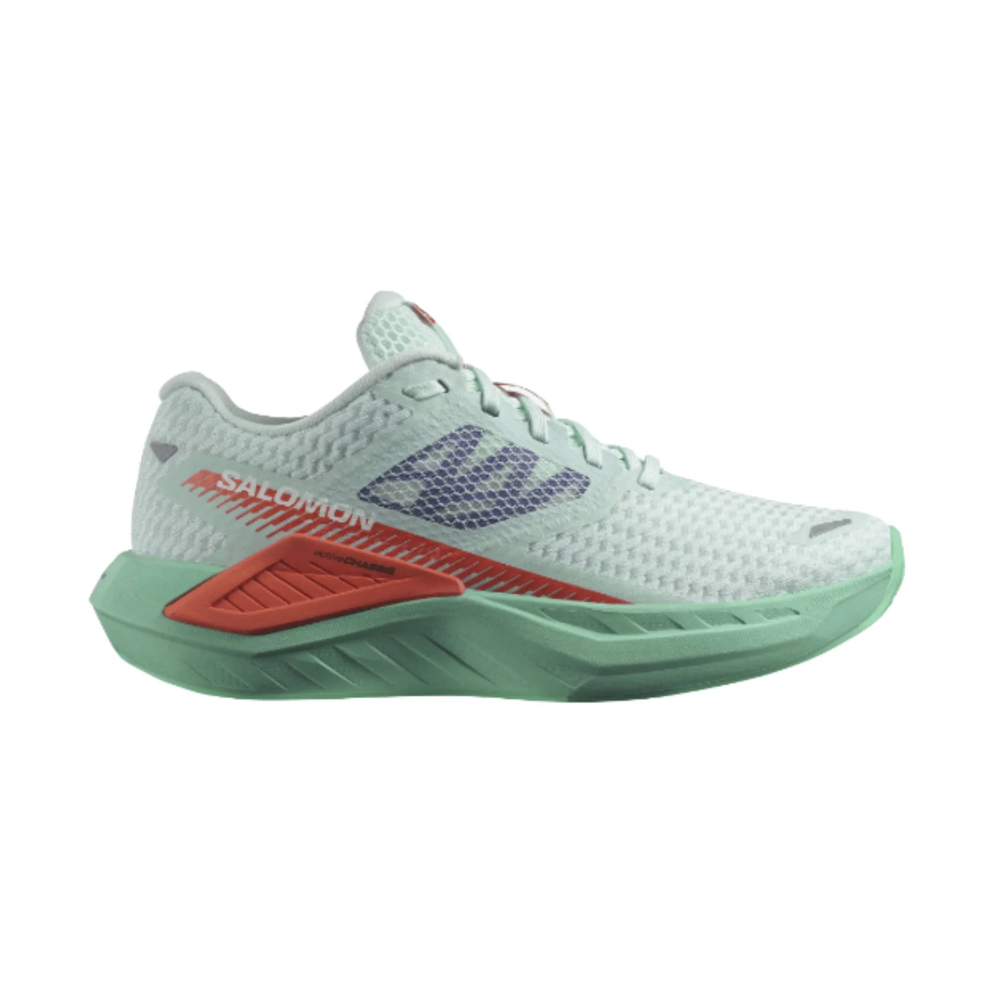 Women's Salomon DRX Defy, Bay/Cherry Tomato/Electric Green, 9.5 B Medium